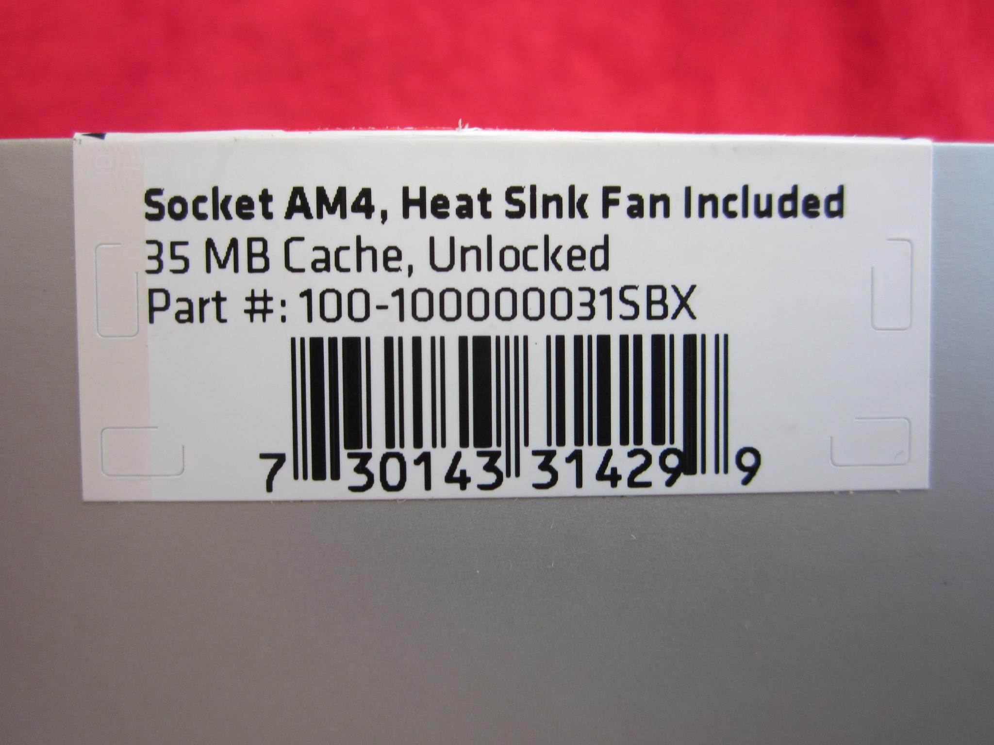 AMD Ryzen 5 3600 3.6GHz AM4 CPU with Cooler