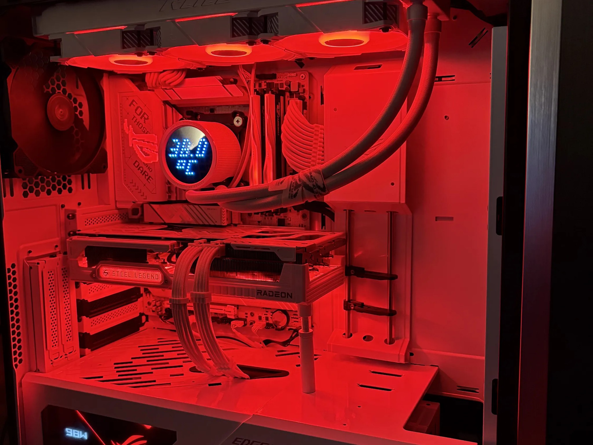 ASUS ROG Themed Monster Gaming PC | 7800X3D + 9070 XT