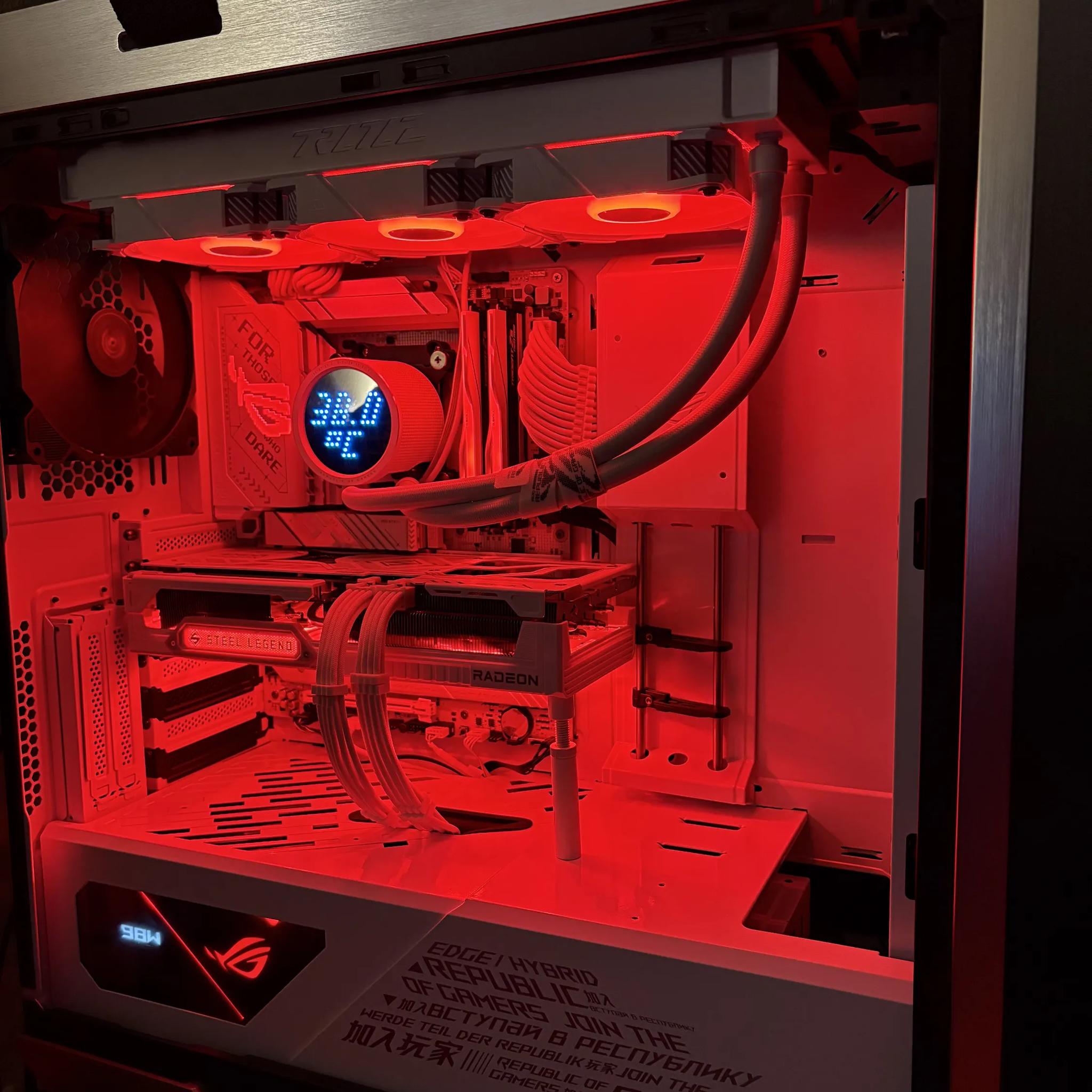 ASUS ROG Themed Monster Gaming PC | 7800X3D + 9070 XT