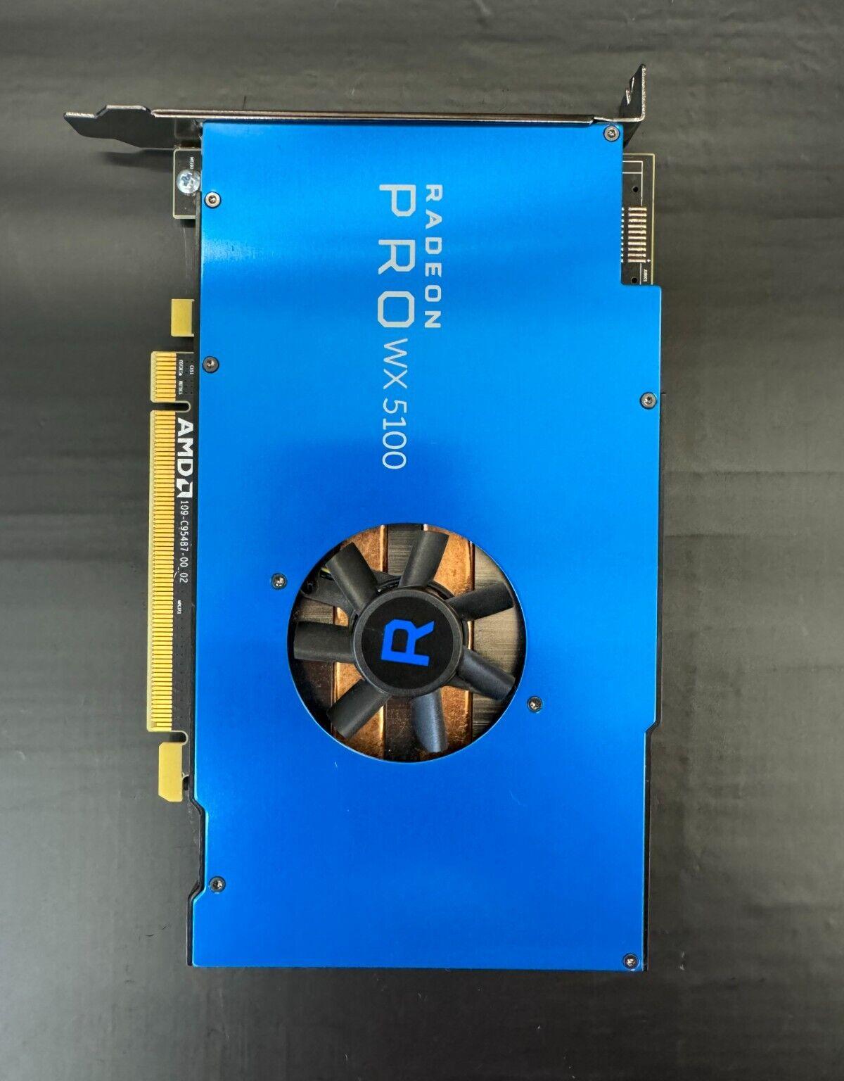 AMD Radeon Pro WX 5100 8GB GDDR5 Graphics Card - 4x Mini DisplayPort