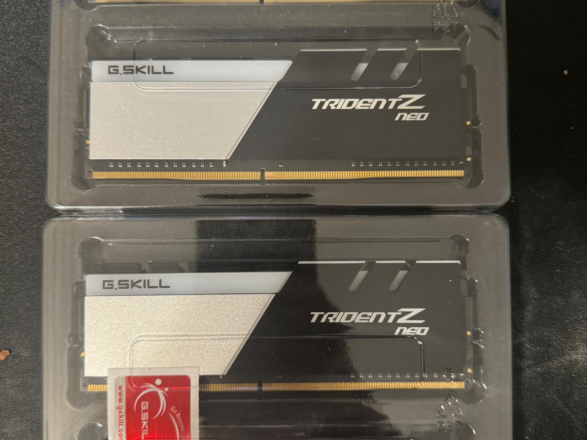 G.Skill TridentZ Neo 32GB (8x4) 3600Mhz CL16