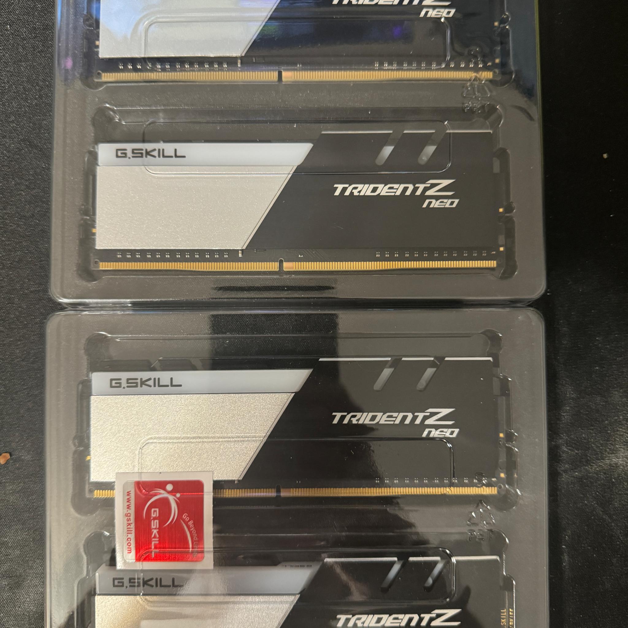 G.Skill TridentZ Neo 32GB (8x4) 3600Mhz CL16