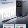 UGREEN Nexode Pro 160W GaN Charger with Retractable Cable, 4-Port