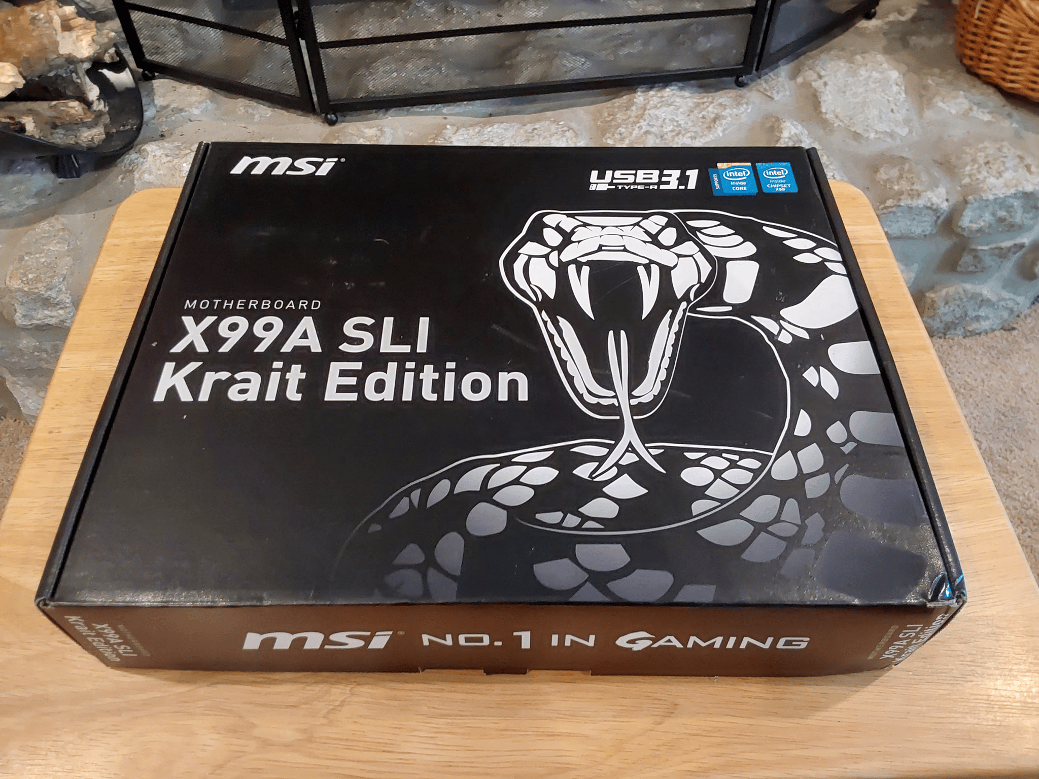 MSI Intel X99A SLI KRAIT Edition Motherboard (LGA 2011-3 socket). “Open-box”, in original retail box