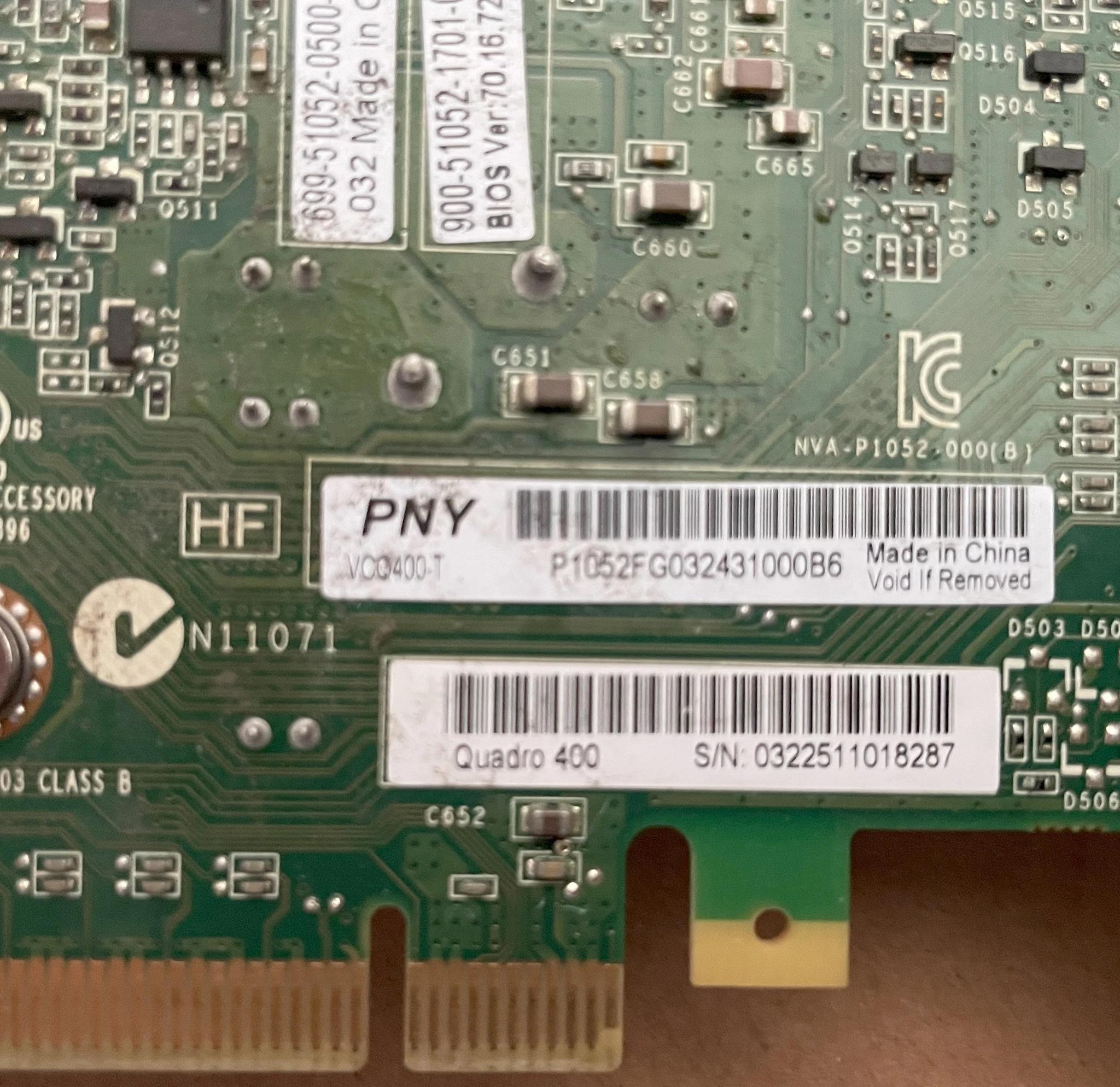 PNY Nvidia Quadro T400