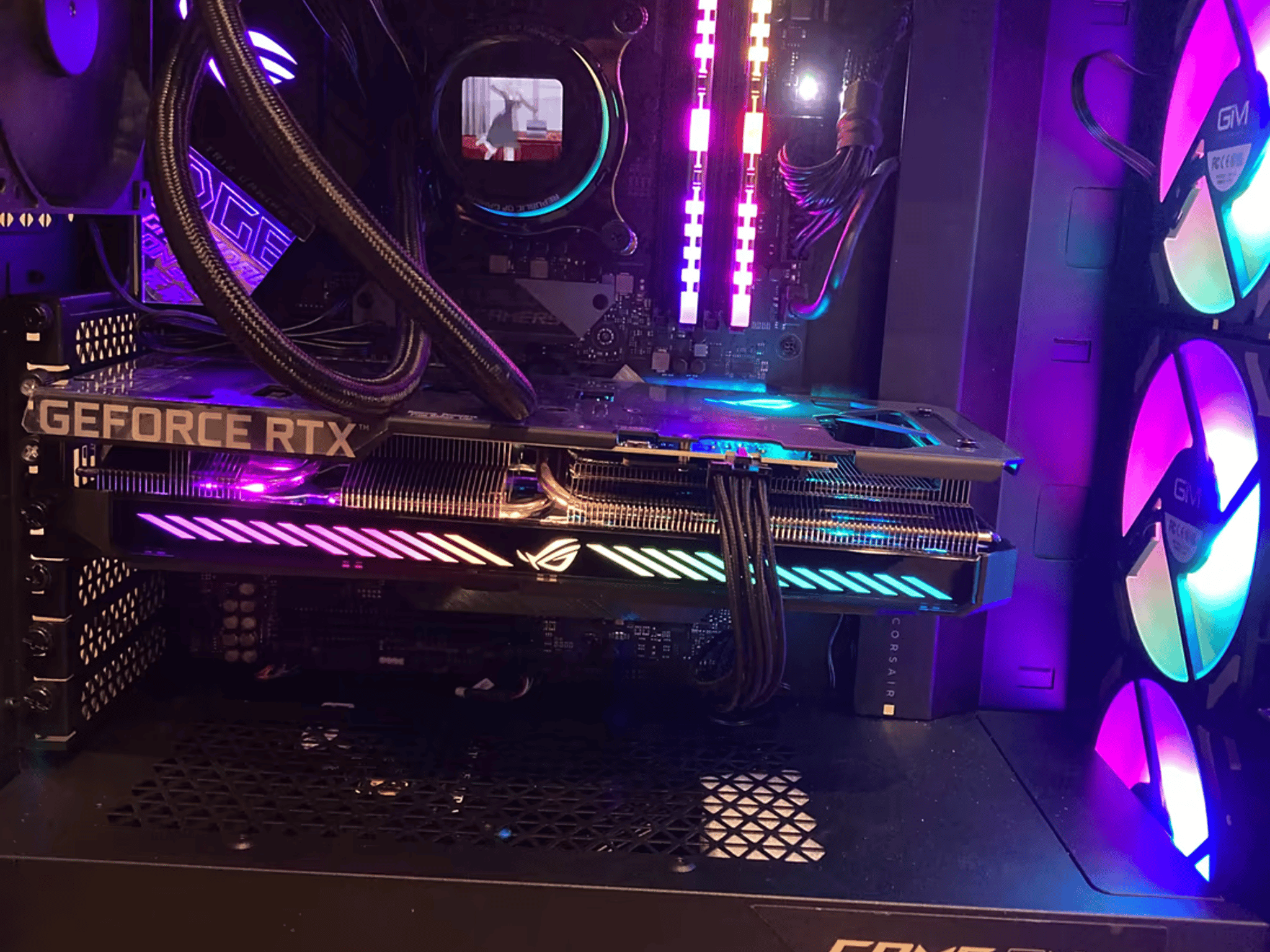 “Strix Gawd” High-End Gaming and Streaming PC i7-9700k, Rtx 3060 16gb