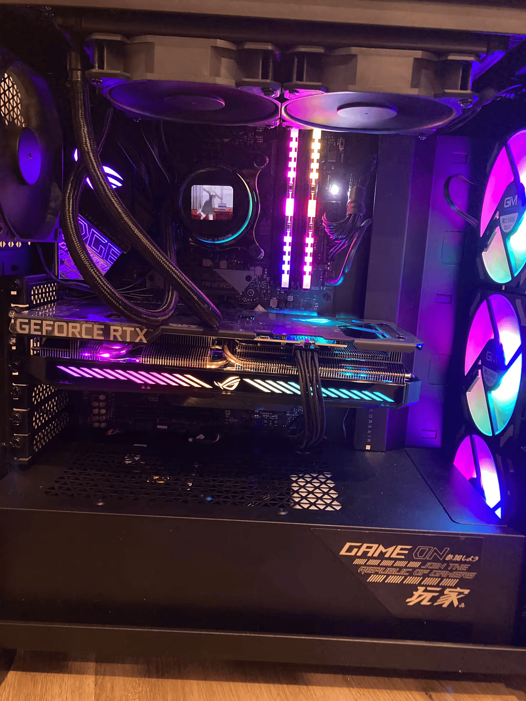“Strix Gawd” High-End Gaming and Streaming PC i7-9700k, Rtx 3060 16gb