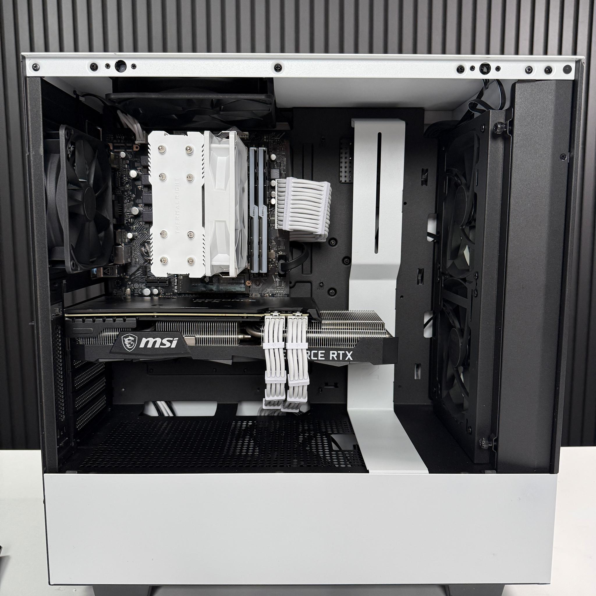 Clean 1440P Gaming PC (RYZEN 5, RTX 3070)