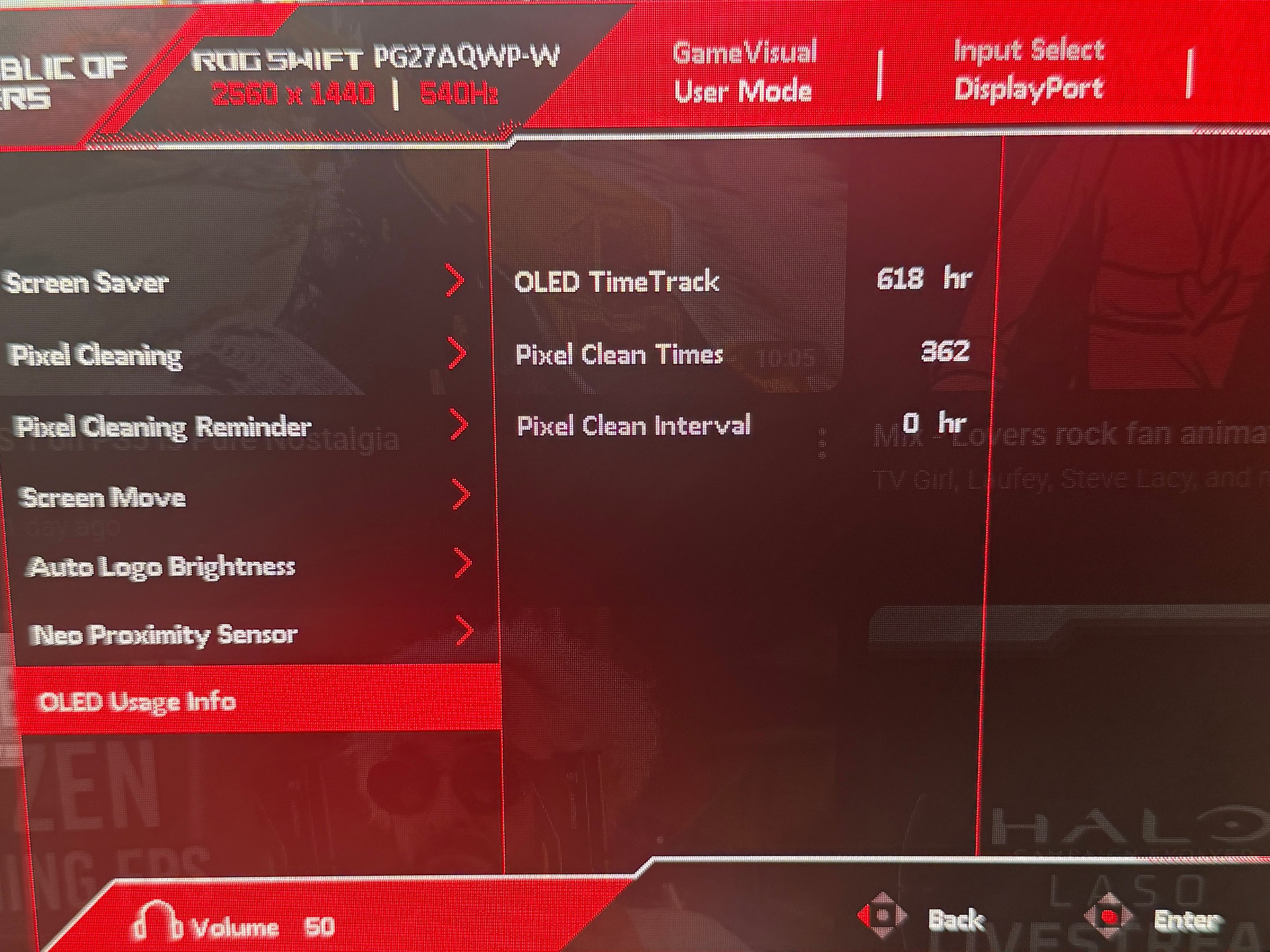 Selling! Asus pg27aqwp-w. USED Like new condition Box and all cables included!