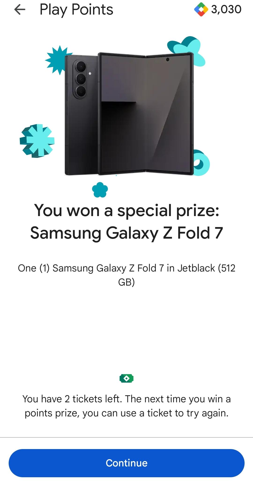 Samsung Galaxy Fold 7 Unsealed 512 GB, Unlocked, Jetblack