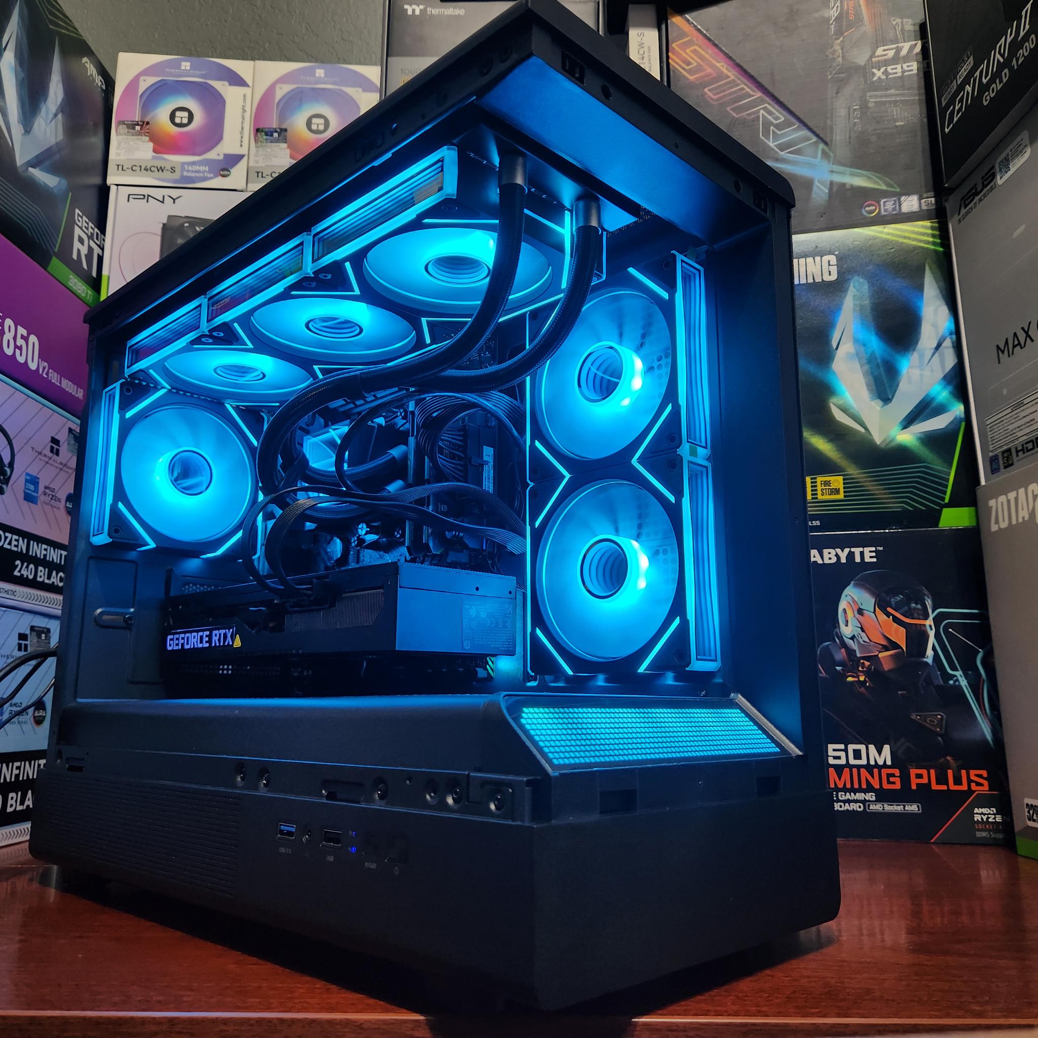 RTX 3080 10 GB| Ryzen 7 5800X | 32GB DDR4 RAM 3200 MTs| 1 TB NVME SSD | 850W GOLD | WIFI & BT | AIO
