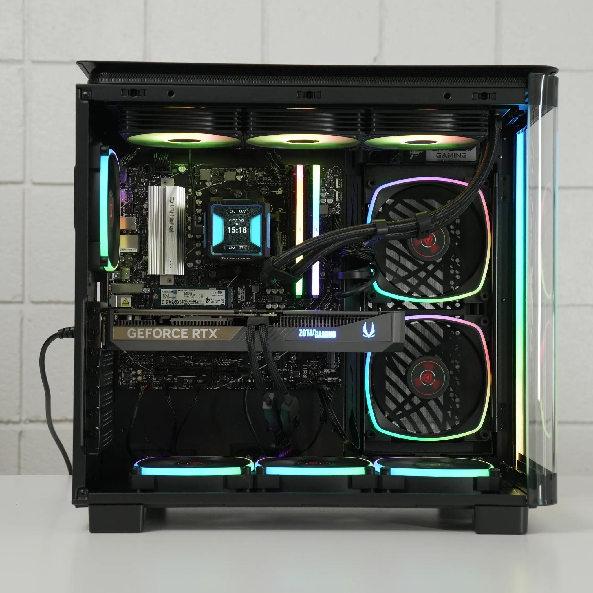 RTX 5070 Gaming PC | RYZEN 7 7700X | 32GB DDR5 | 2TB SSD | WiFi & BT |