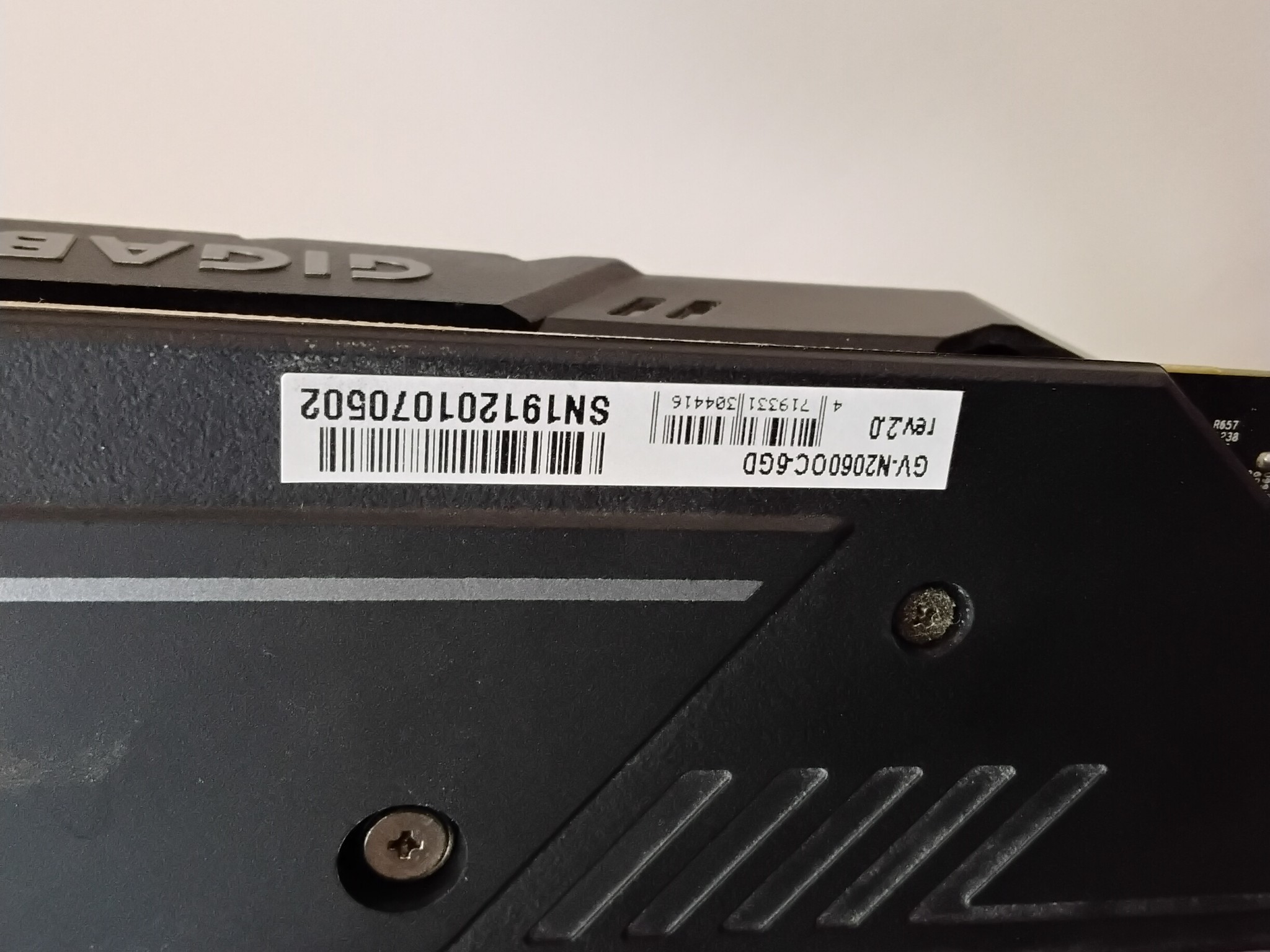 Gigabyte RTX 2060
