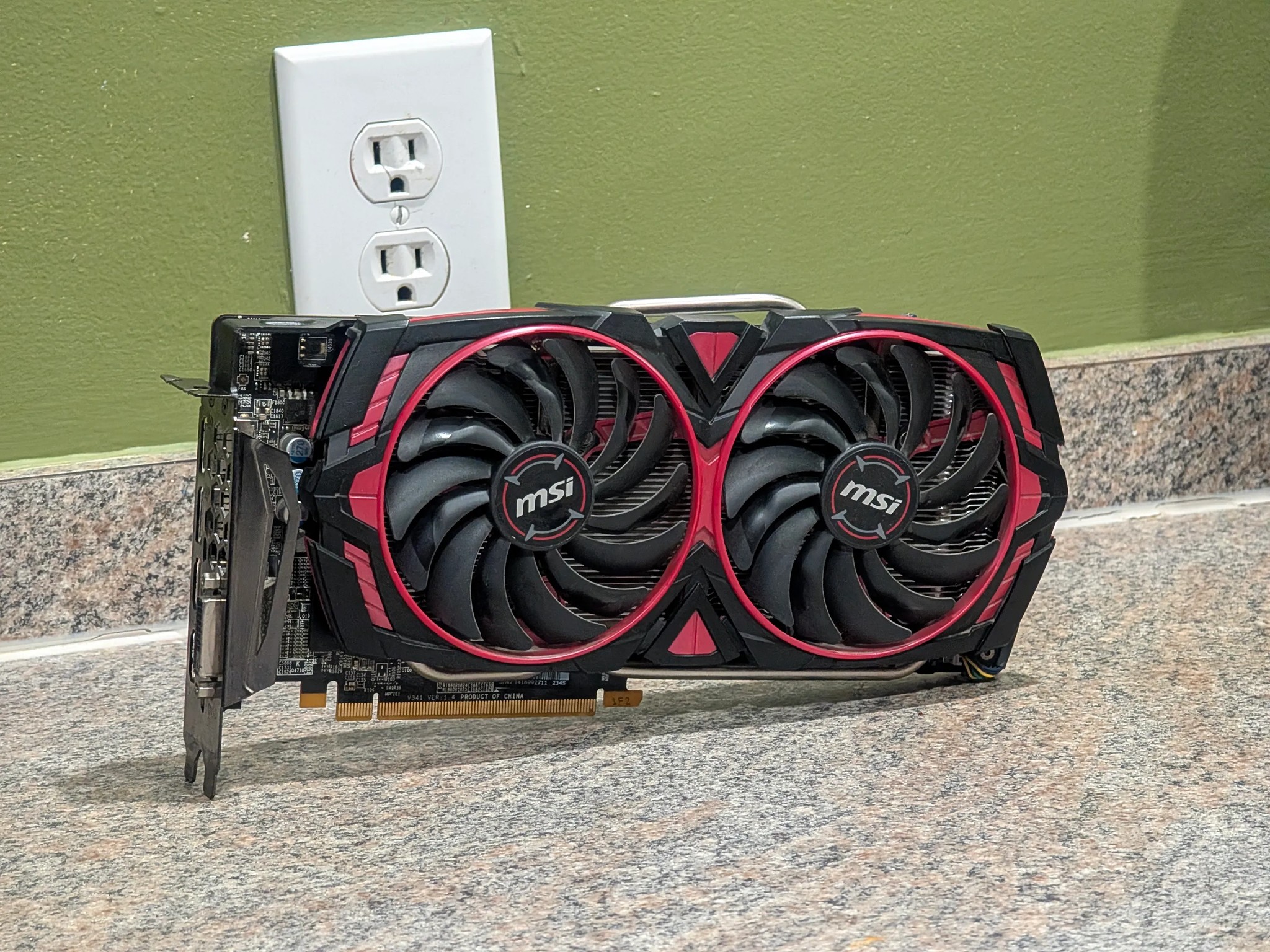 MSI RX 580 8GB (Red)