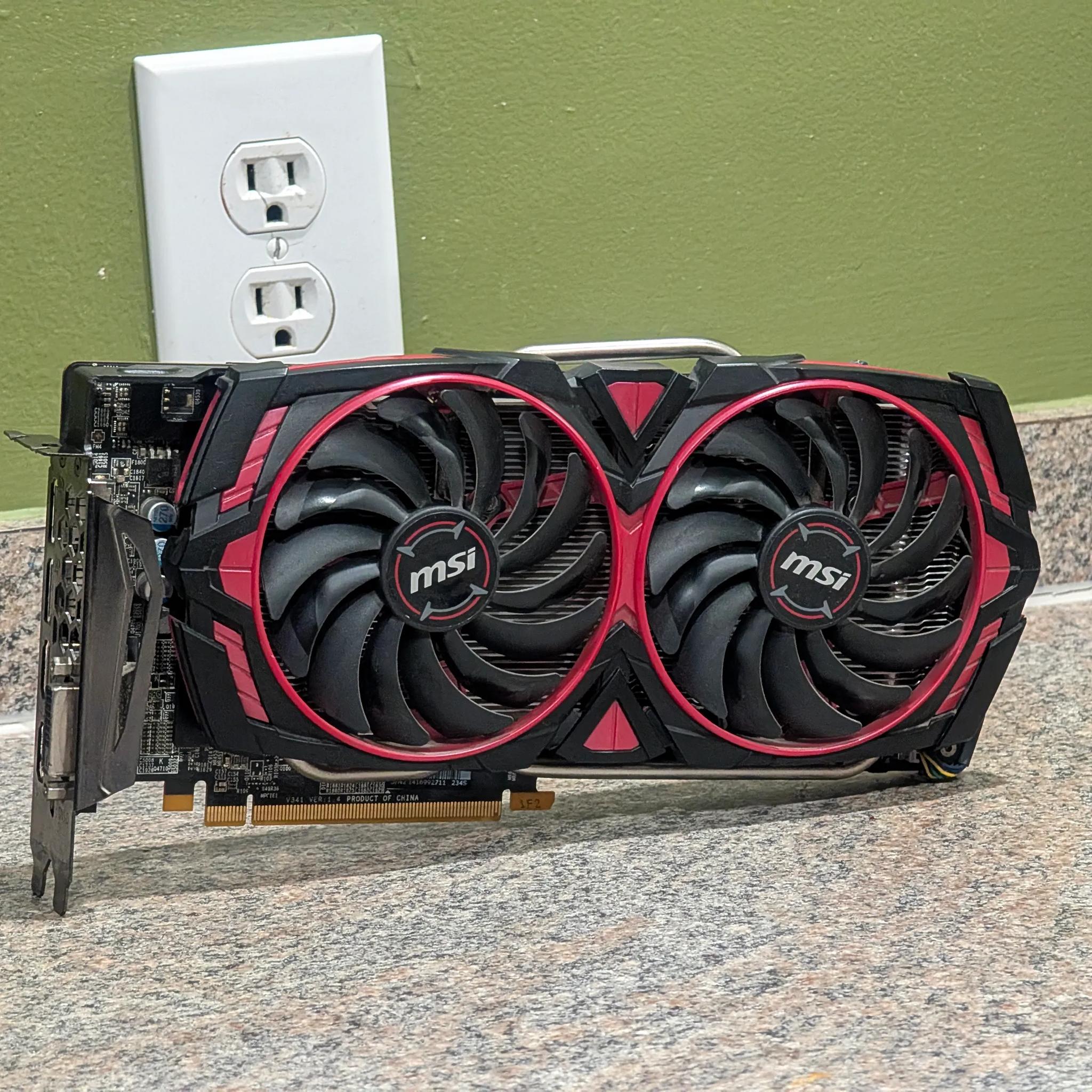 MSI RX 580 8GB (Red)