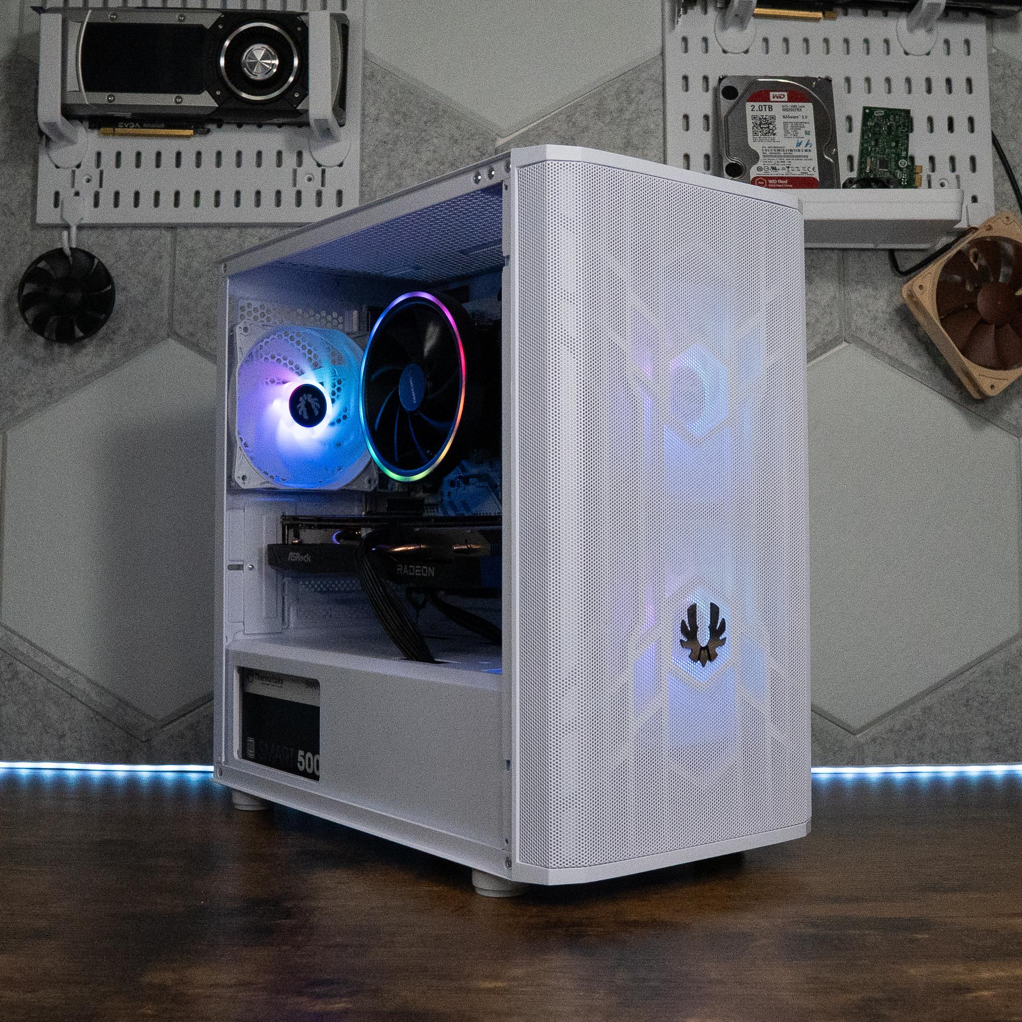 🌨🌌 | ASROCK RX 6600 8GB OC | RYZEN 5 5500 | 16GB DDR4 RAM | 1.25TB | Arctic Sky