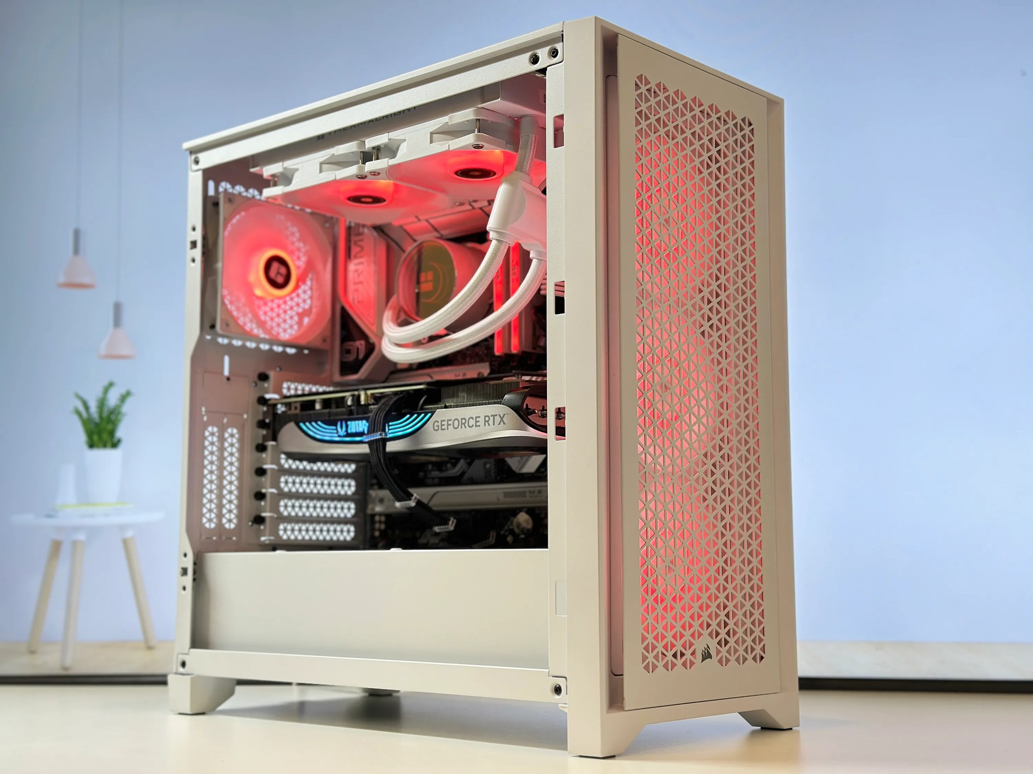 🧊🐎White Walker🐎🧊Nvidia RTX 4070 Ti❄️Intel i7 12700KF 12Cores❄️32GB DDR5 6000MHz❄️2TB SSD NVME