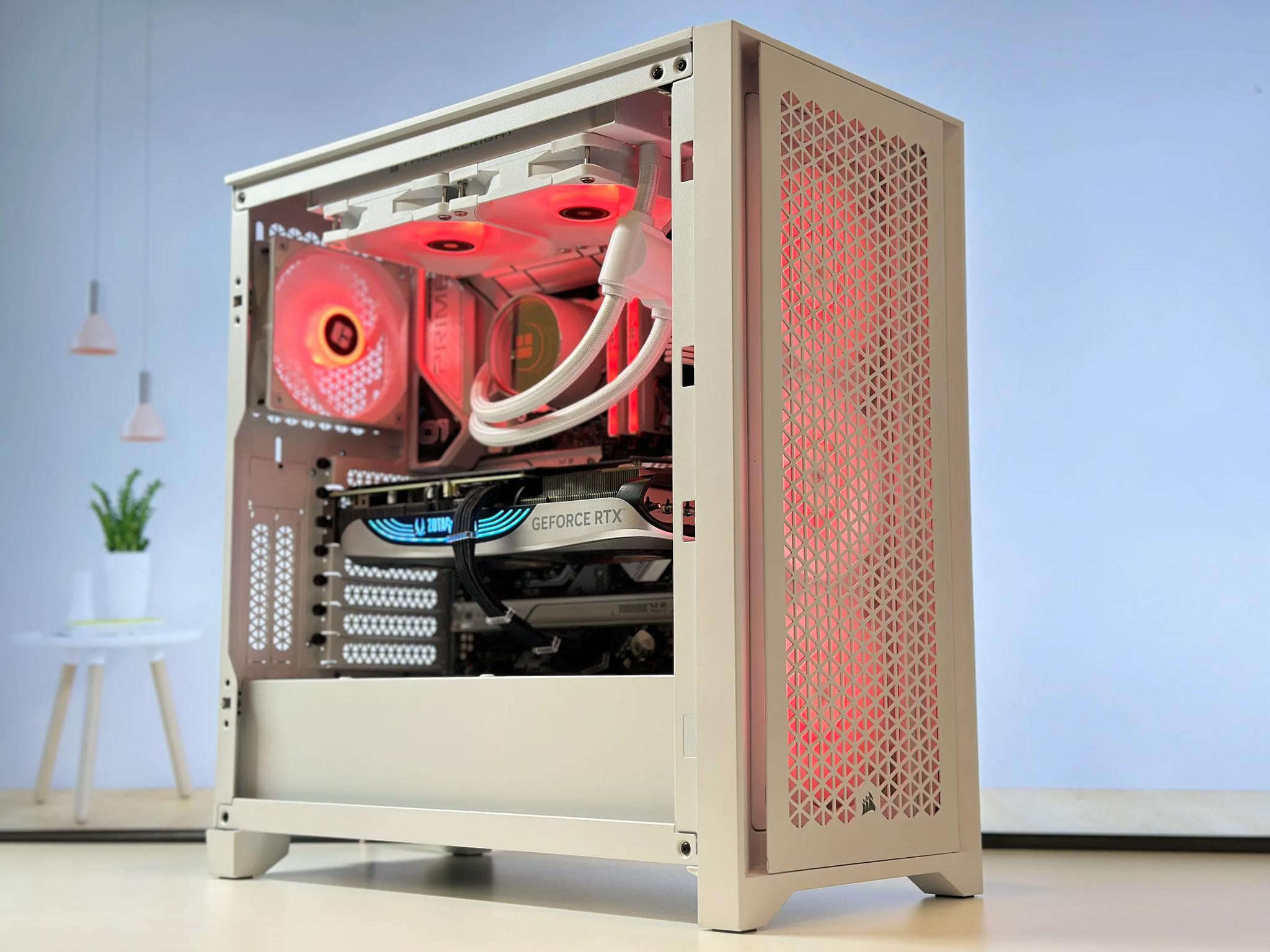 🧊🐎White Walker🐎🧊Nvidia RTX 4070 Ti❄️Intel i7 12700KF 12Cores❄️32GB DDR5 6000MHz❄️2TB SSD NVME