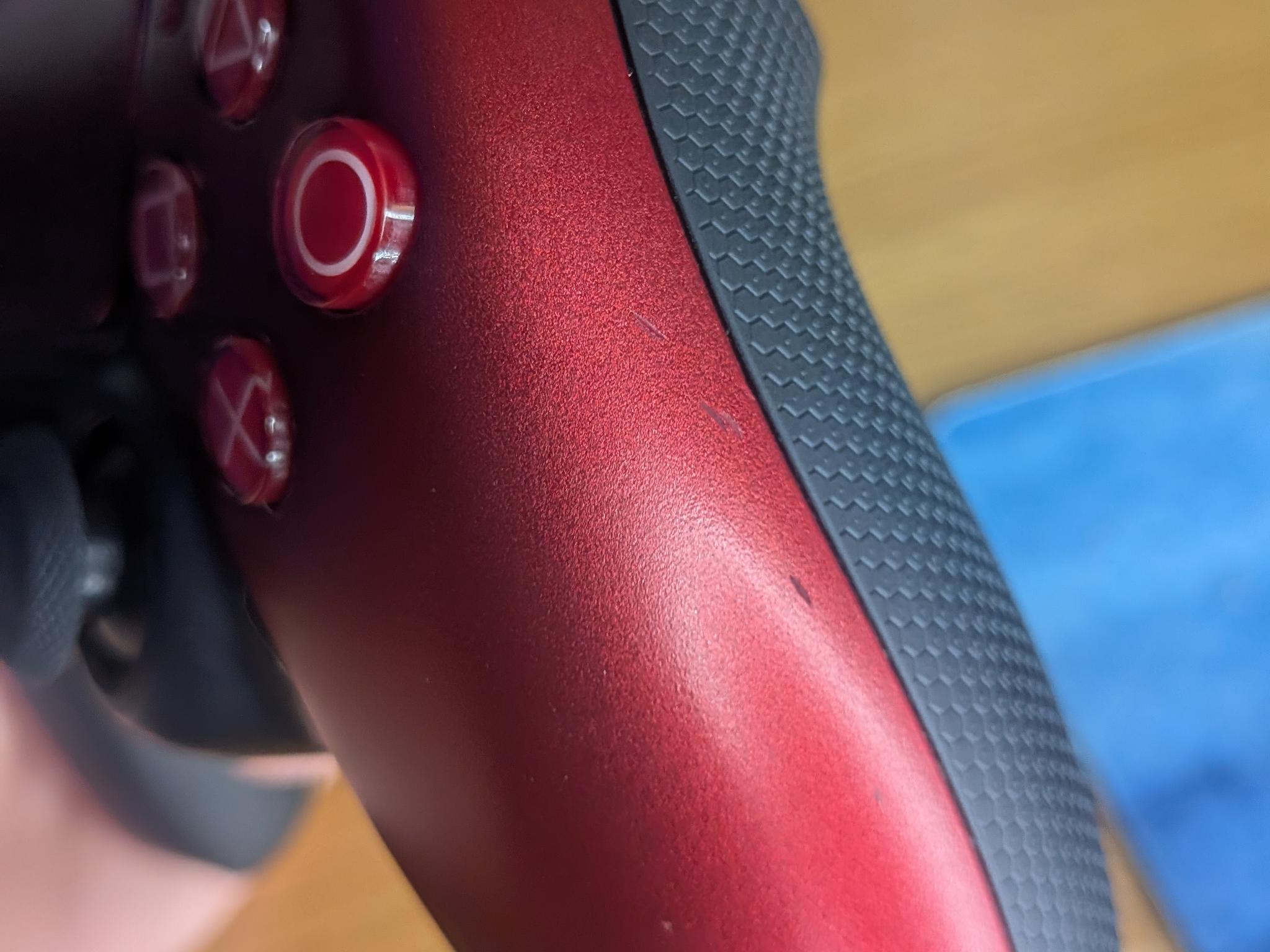 Esports Ready, TMR upgraded,  Fully Modified Volcanic Red PS5 Dualsense Controller
