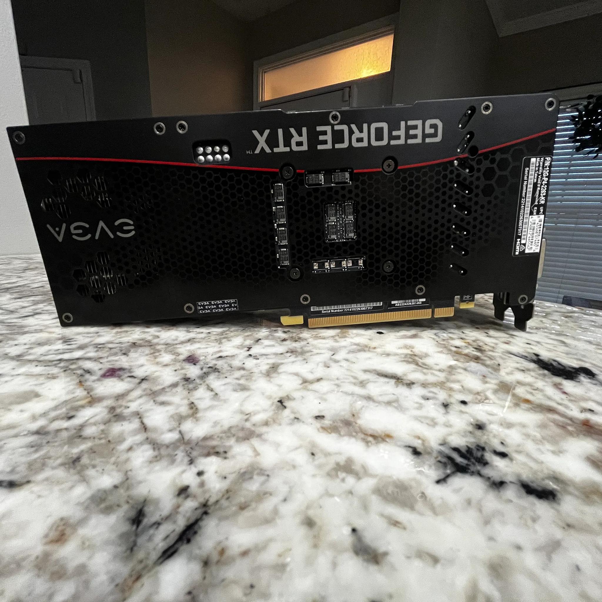 EVGA XC BLACK GAMING GeForce RTX 2060 12 GB Video Card