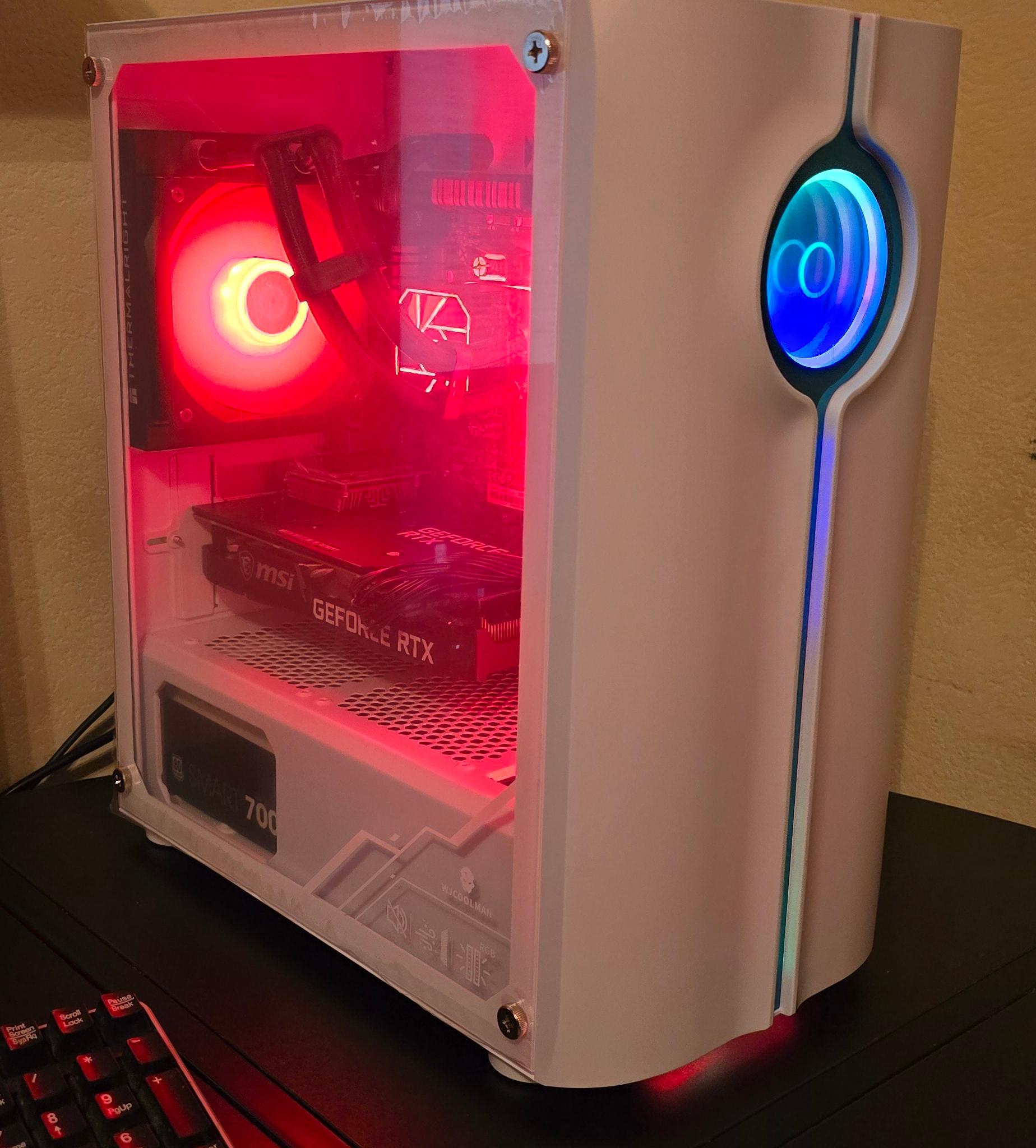 "Portal" Custom Gaming PC Ryzen 7 3800x @ 4.5GHZ/RTX 3060 w/12GB VRAM