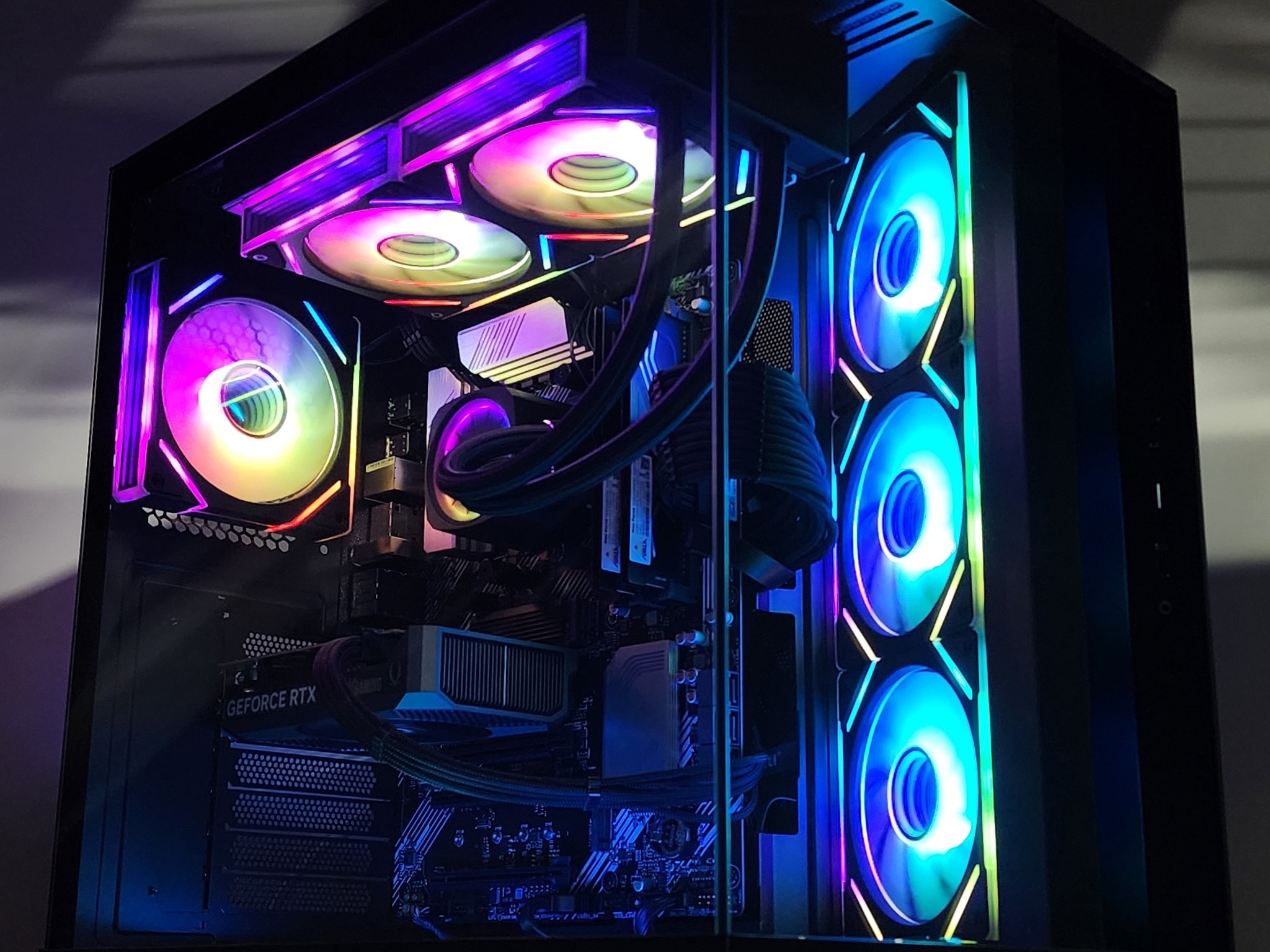 Gaming PC Ryzen 7 5700X 16GB RAM 1TB SSD RTX 5060  8GB Windows 11 Computer