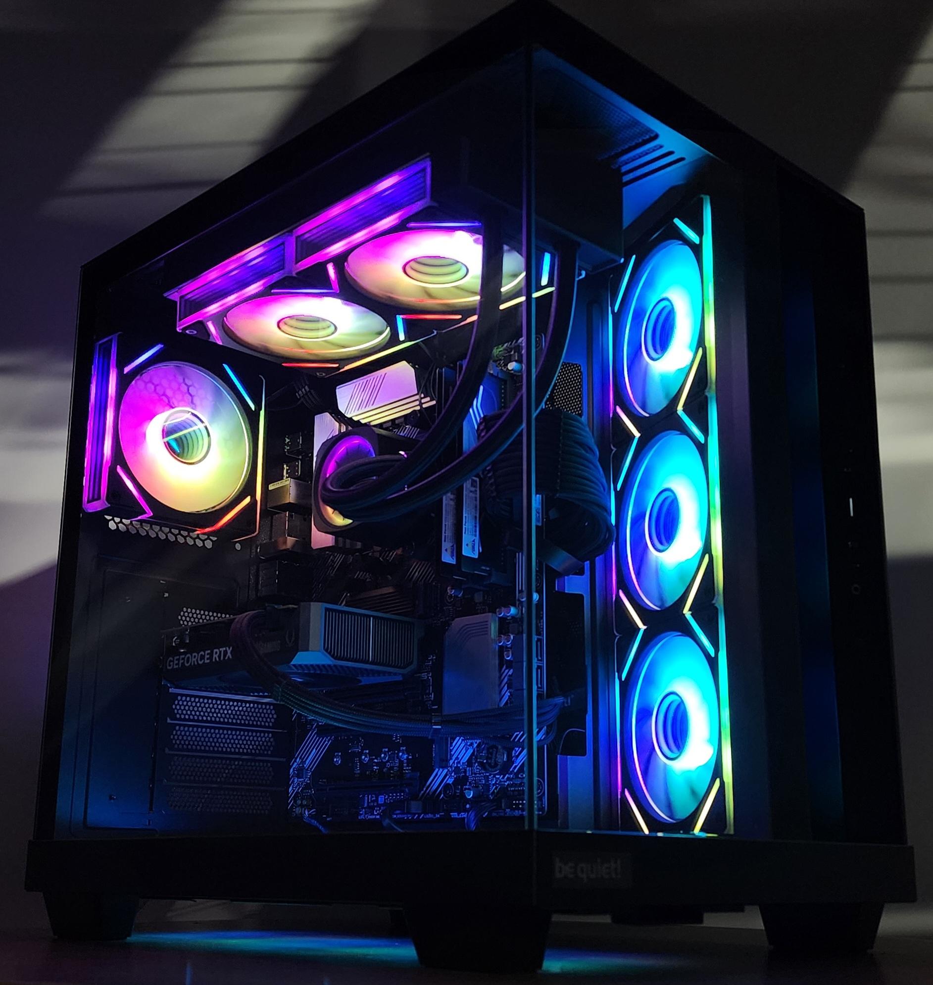 Gaming PC Ryzen 7 5700X 16GB RAM 1TB SSD RTX 5060  8GB Windows 11 Computer