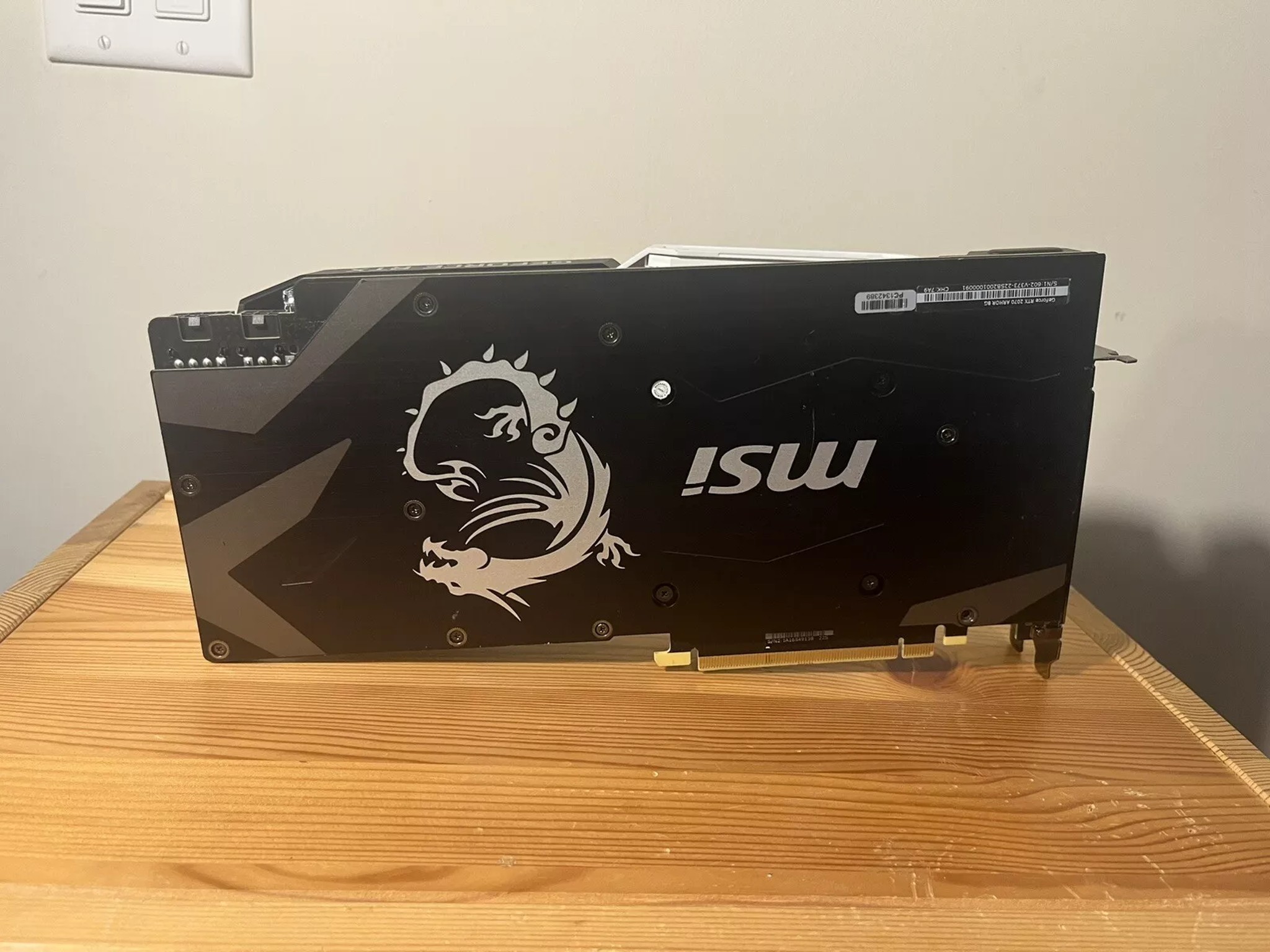MSI NVIDIA GeForce RTX 2070 8GB GDDR6 Graphics Card
