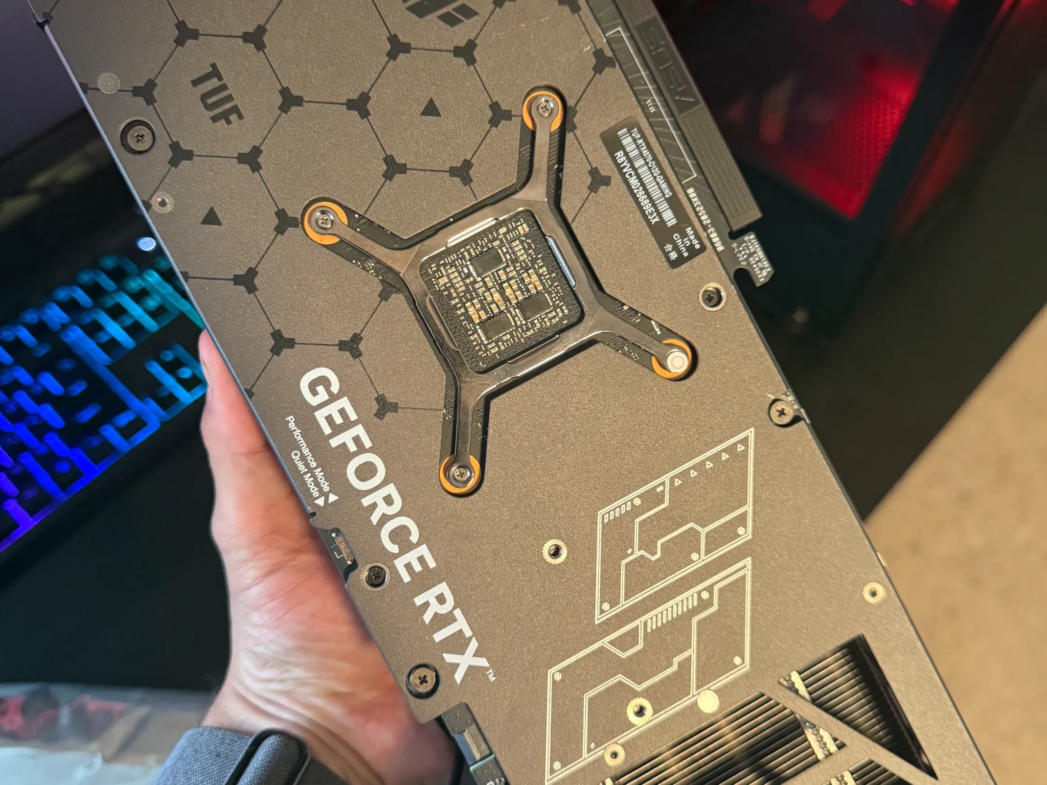 4070 OC 12GB GDDR6 ASUS TUF Edition