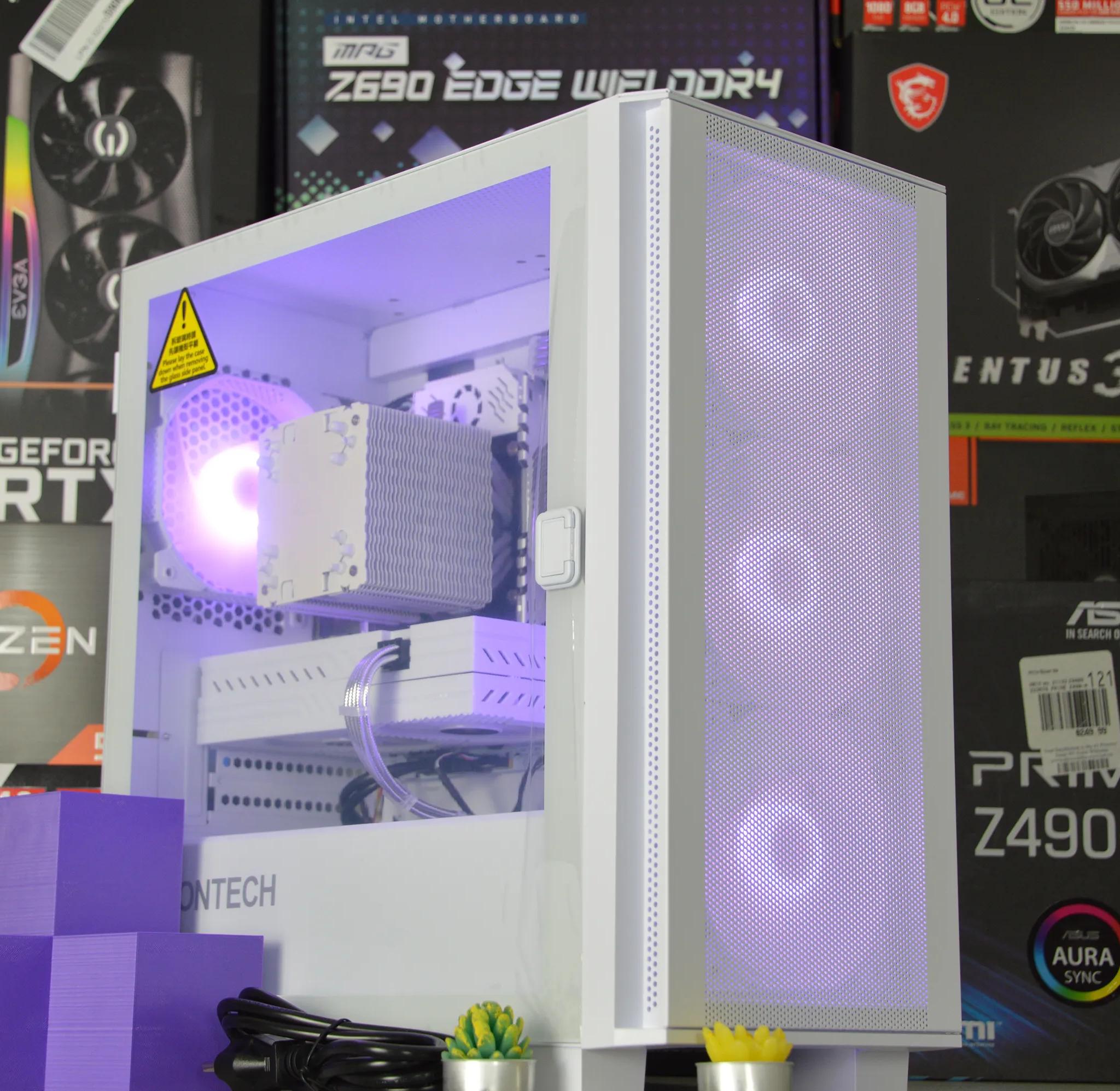 ⚪⚪| RX 580 8GB | INTEL XEON E5 2670 V3 | 16GB RAM | 512GB SSD + 1TB HDD | White-Out |