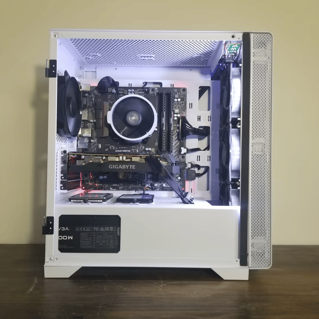 AMD Ryzen 5 2600X // AMD Radeon RX 5500XT 8GB // Corsair LPX 2x8 16GB 2400MHz