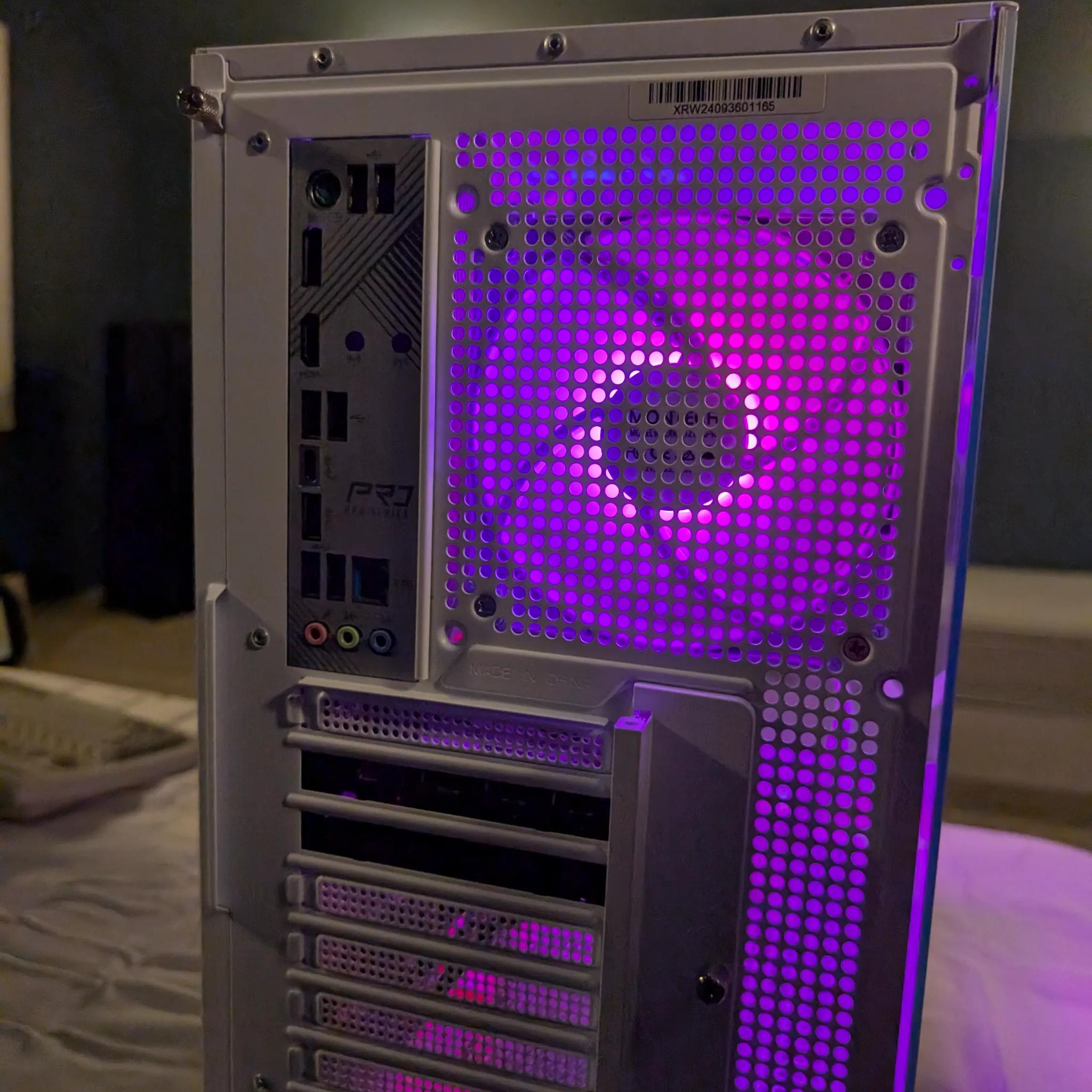 Custom White Gaming PC RTX 3080 Ti, Intel i9-12900K, 32GB DDR5 RAM, 1TB NVME SSD, Z790 Motherboard