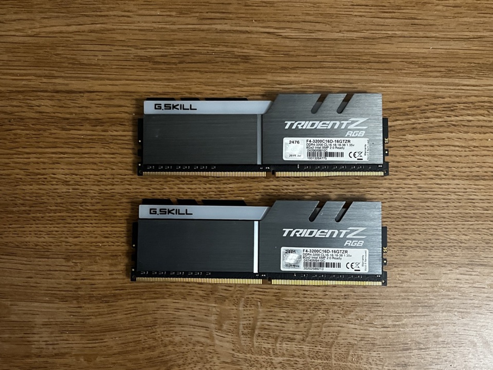 G.Skill Trident Z 16 GB (2 x 8 GB) DDR4-3200 CL16 Memory