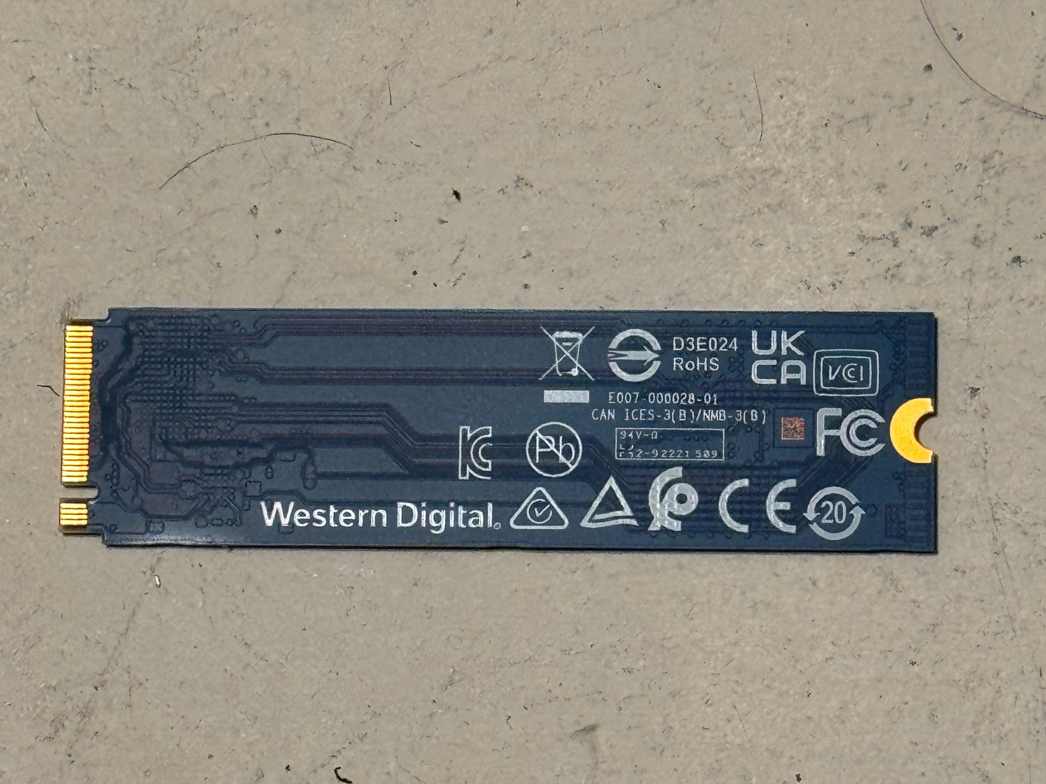 WD Blue SN570 1TB NVME SSD