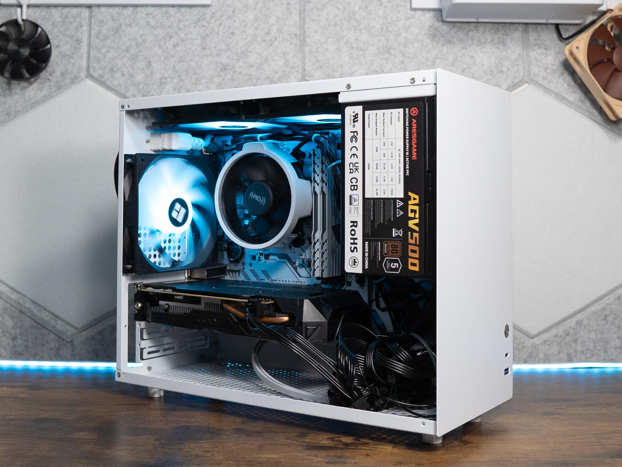 ❄️❄️ BUDGET - BO6 Ready GAMING PC | Gigabyte GTX 1060 | RYZEN 5 1600 | 16GB DDR4 RAM | 1TB M.2 SSD