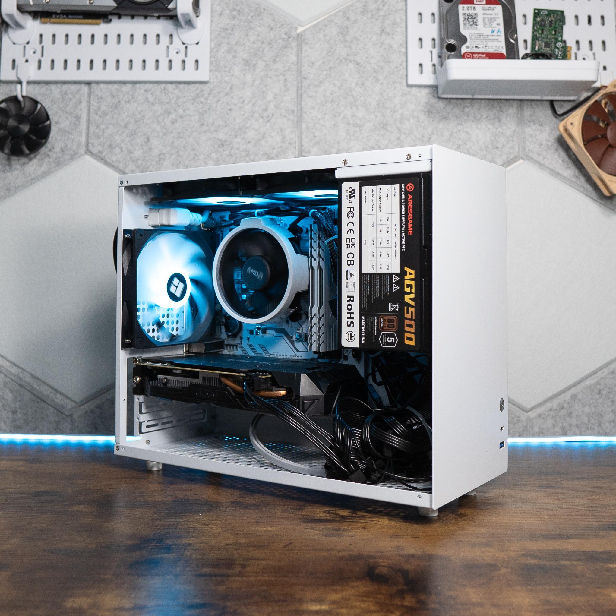 ❄️❄️ BUDGET - BO6 Ready GAMING PC | Gigabyte GTX 1060 | RYZEN 5 1600 | 16GB DDR4 RAM | 1TB M.2 SSD