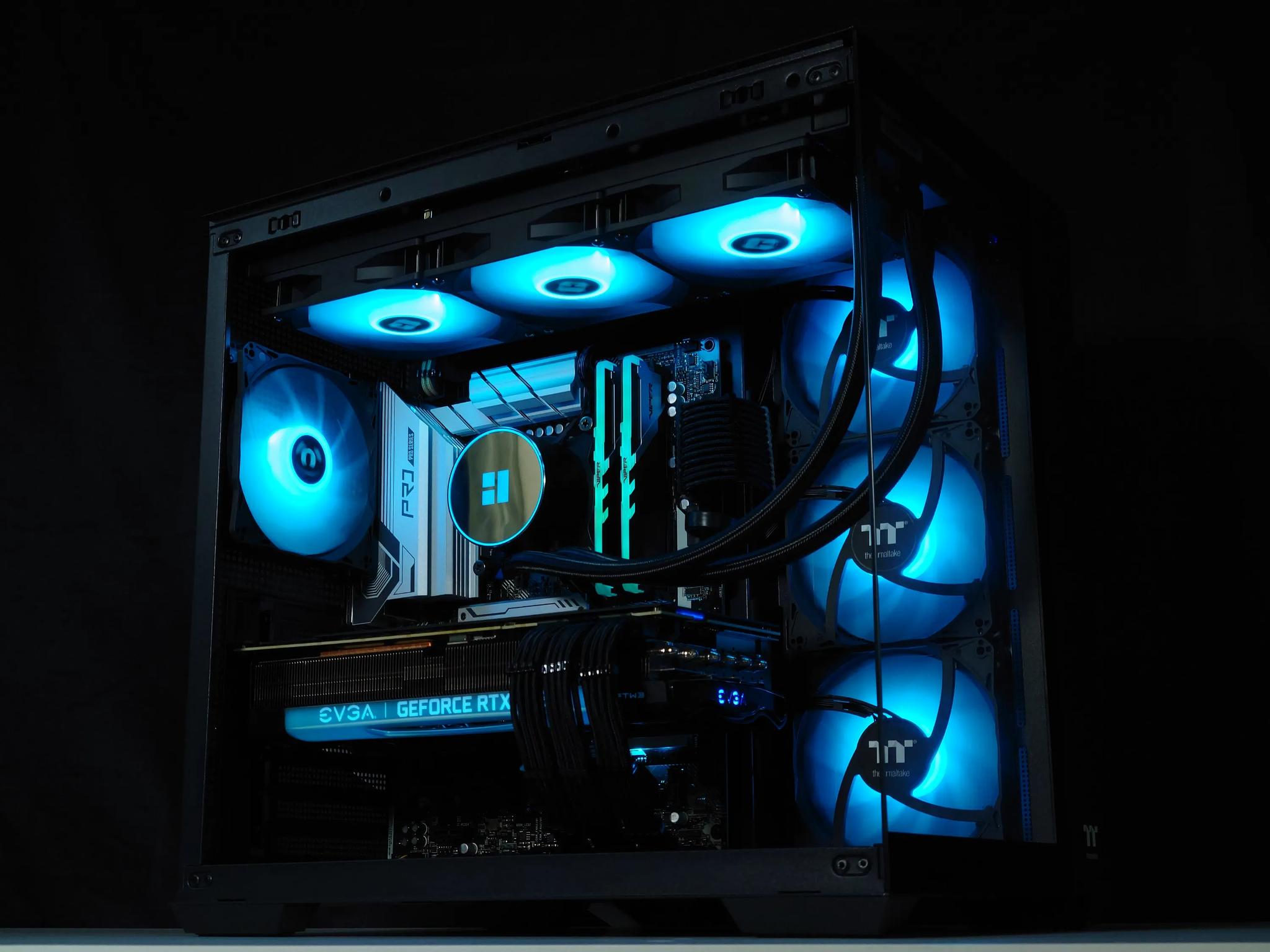 🌊Liquid Cooled Gaming PC❇️Nvidia RTX 3080 10GB❇️Intel i5 13600KF 14 core❇️32GB DDR4❇️1TB SSD