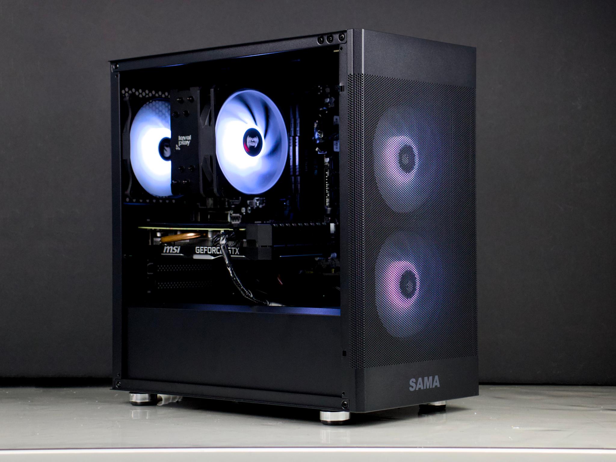 ⚫Powerful Value Gaming PC – Ryzen 7, GTX 1660 Super, 16GB Ram, 500GB SSD - RGB/WiFi/BlueTooth⚫