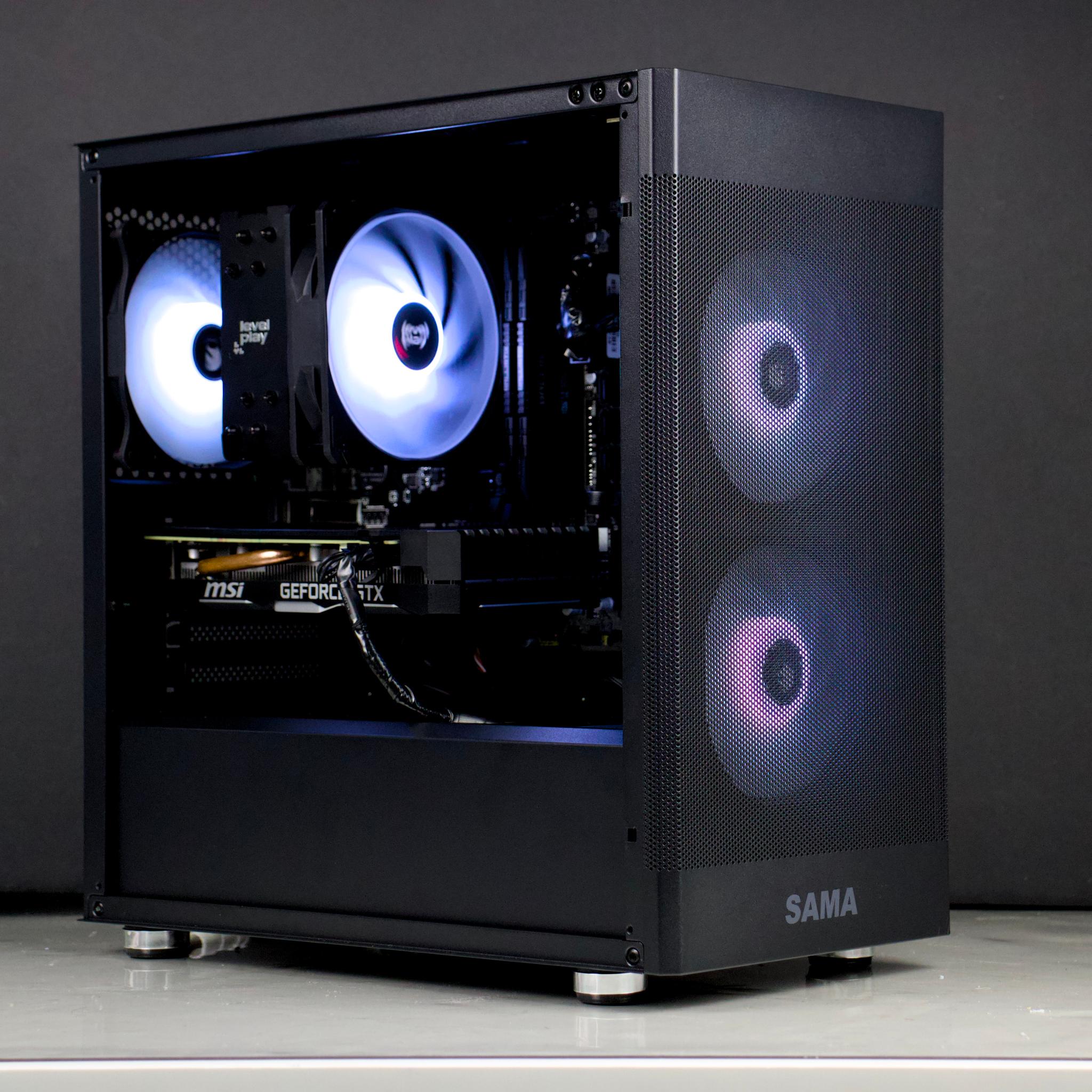 ⚫Powerful Value Gaming PC – Ryzen 7, GTX 1660 Super, 16GB Ram, 500GB SSD - RGB/WiFi/BlueTooth⚫