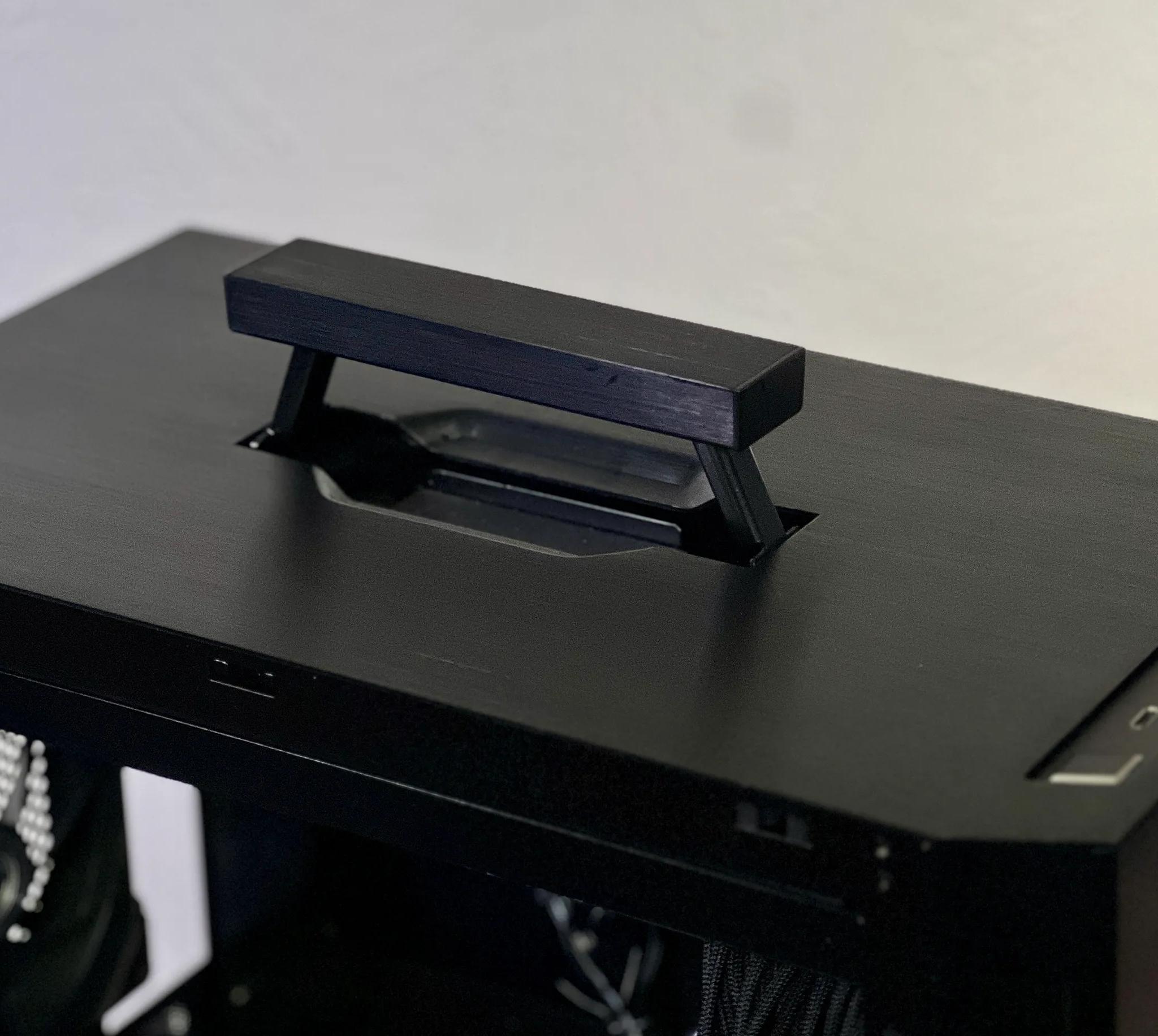 Lian Li TU-150W Black Mini-ITX Case w/ SL120 V2 fans and EVGA 650W PSU