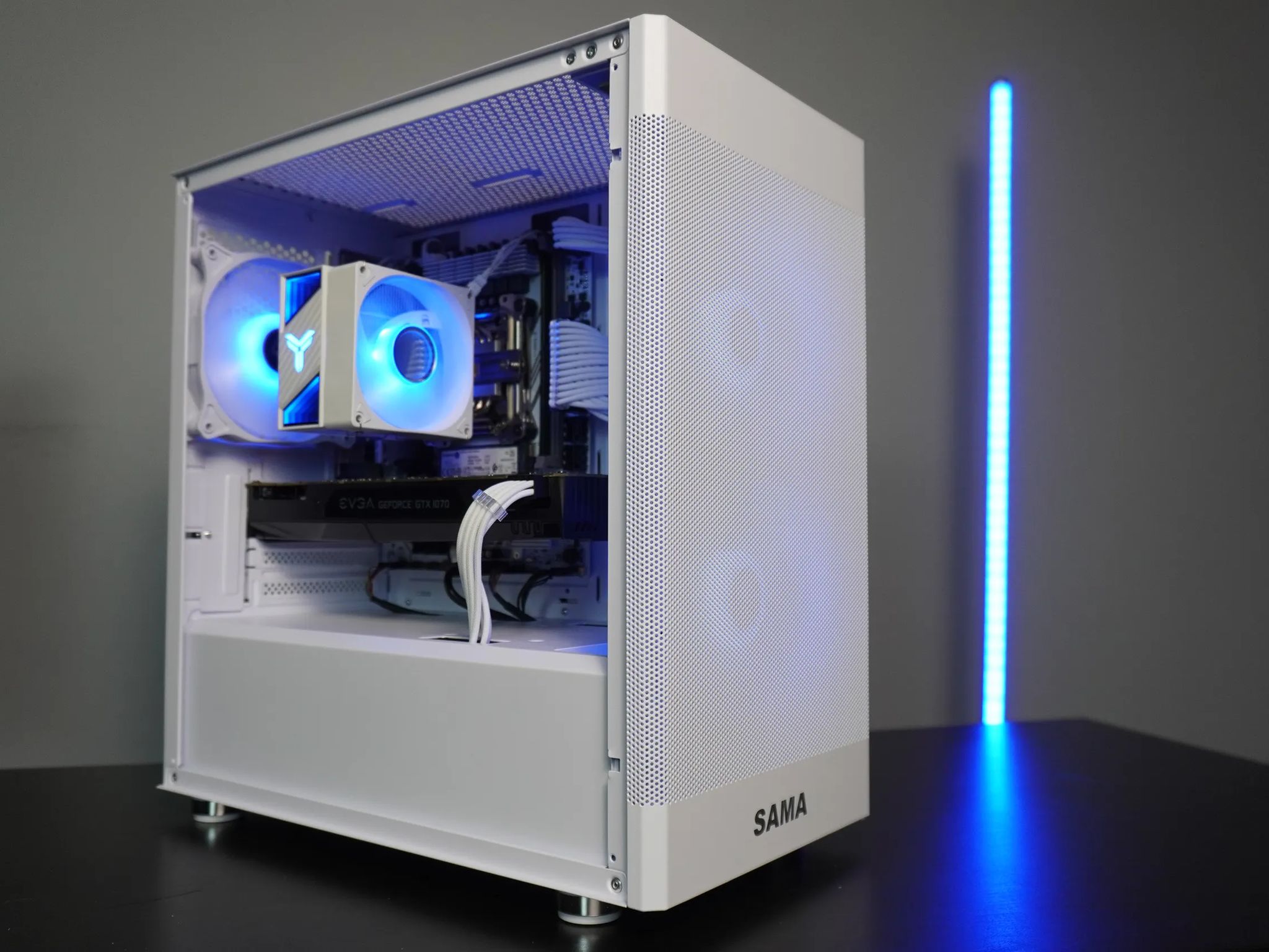 🤍CLEAN🤍 1080p Value PC 💚GTX 1070 8gb 💙Intel Xeon 10 Cores 20 Threads | 16GB RAM | 1TB NVME