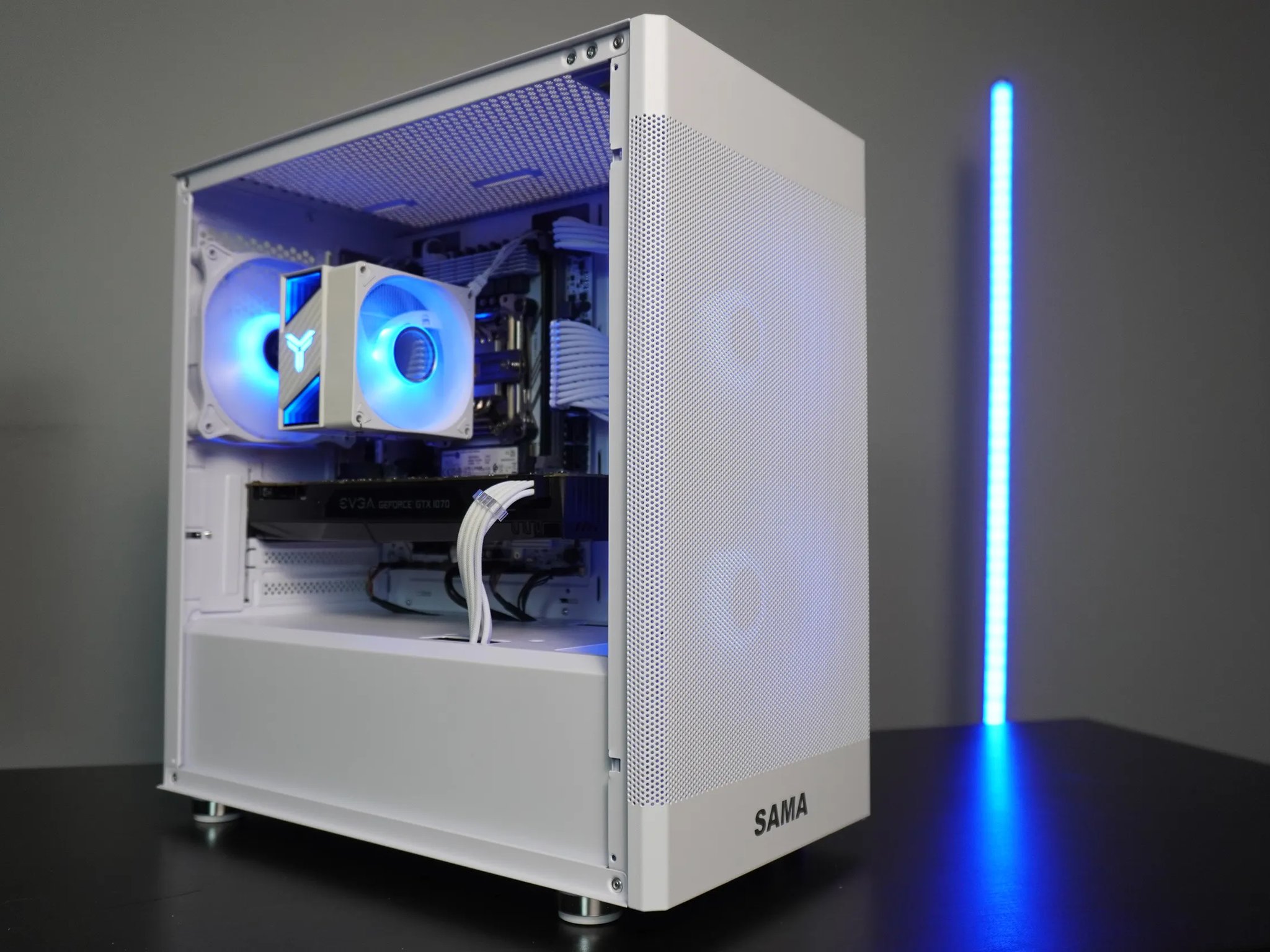 🤍CLEAN🤍 1080p Value PC 💚GTX 1070 8gb 💙Intel Xeon 10 Cores 20 Threads | 16GB RAM | 1TB NVME