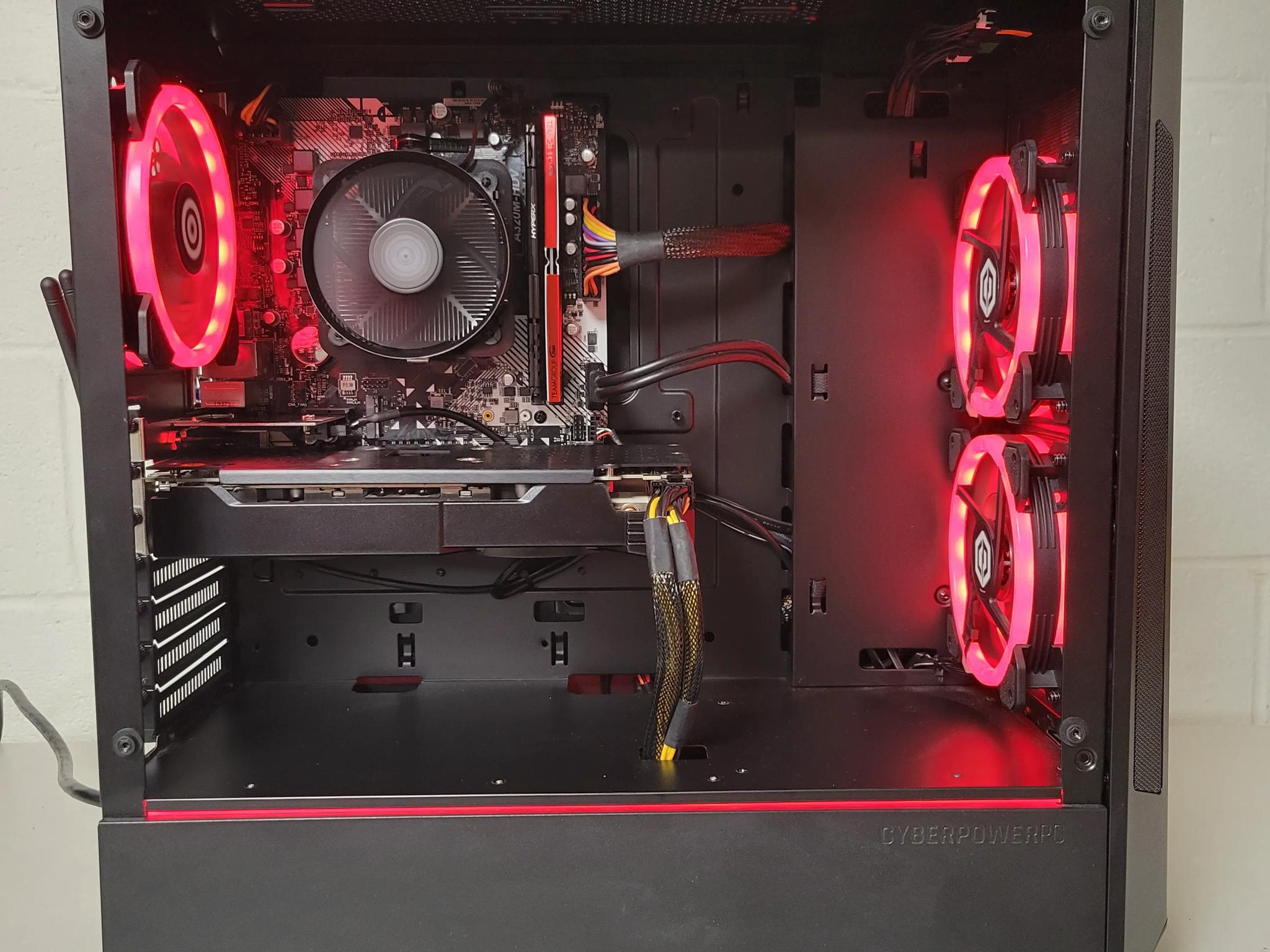 😈🎱RX 570 4gb Black Gaming PC😈🎱 (Ryzen 3 2300x//RX 570 4gb)