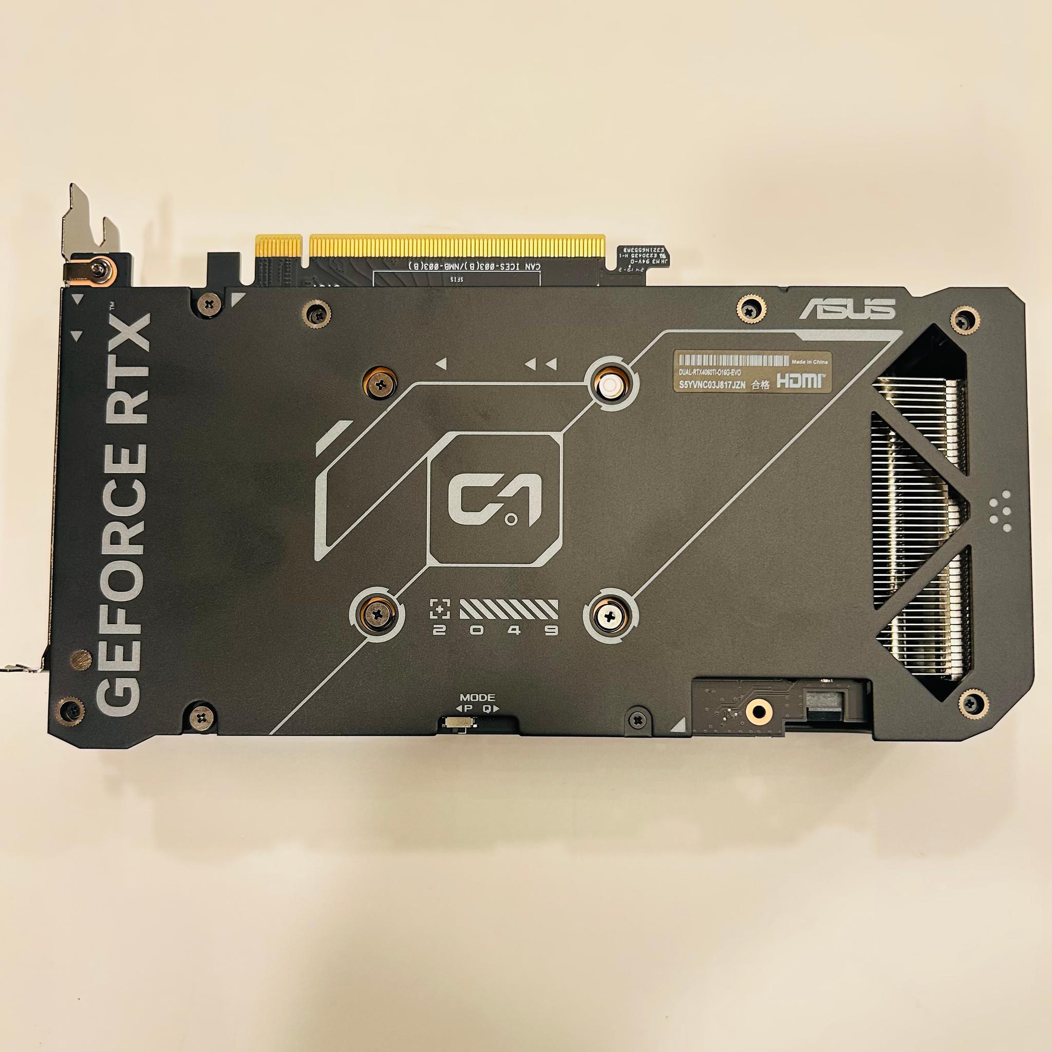 ASUS Dual GeForce RTX 4060 Ti EVO OC 16GB