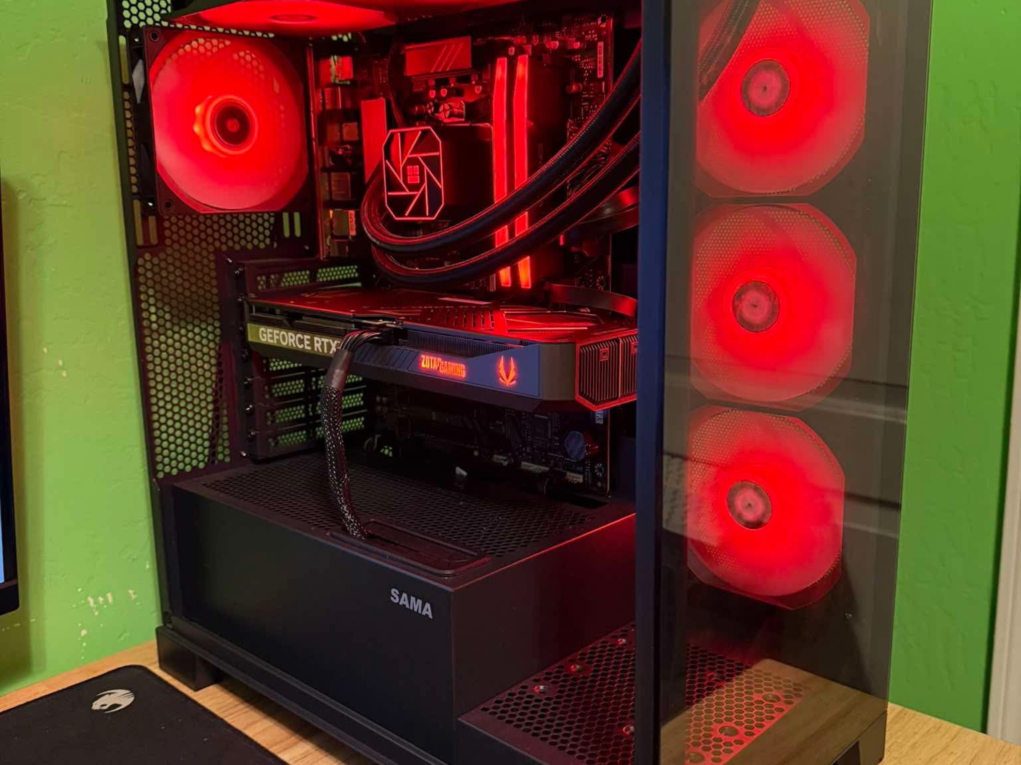 Big red pc build