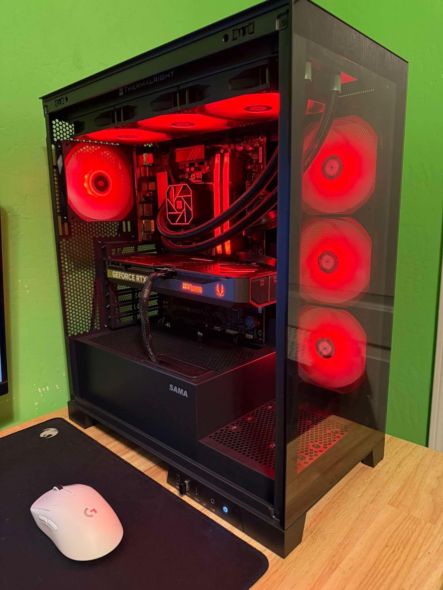 Big red pc build