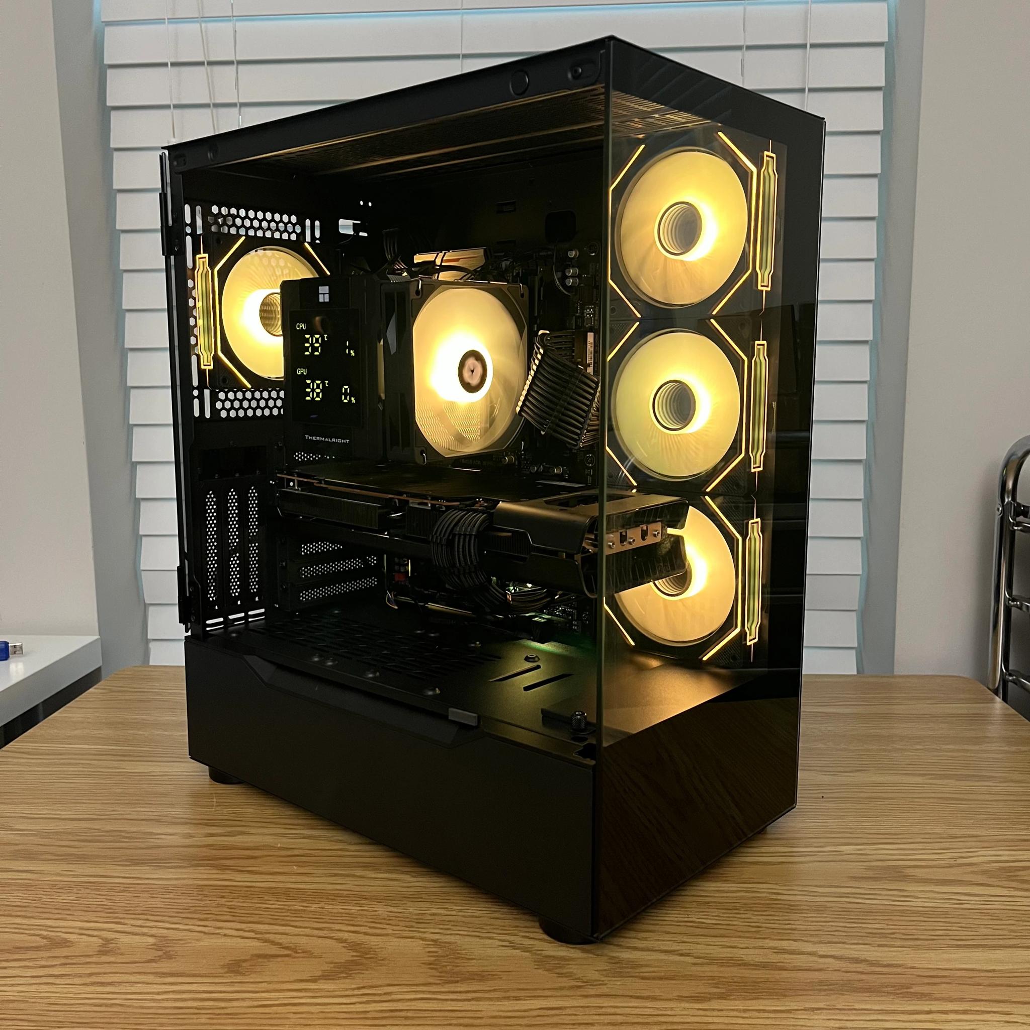 🔥⚫ Gaming PC | Ryzen 7 5800x | RX 6800 | 32GB DDR4 | WiFi & BT ⚫🔥