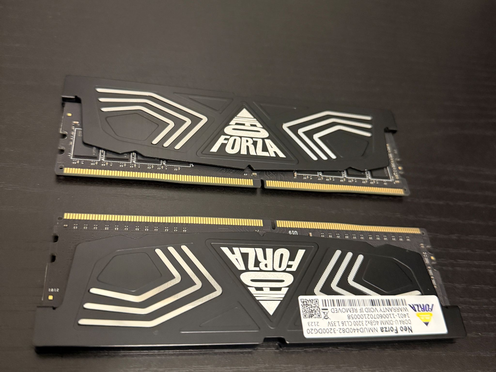 8GB DDR4 3200mhz RAM (4x2)