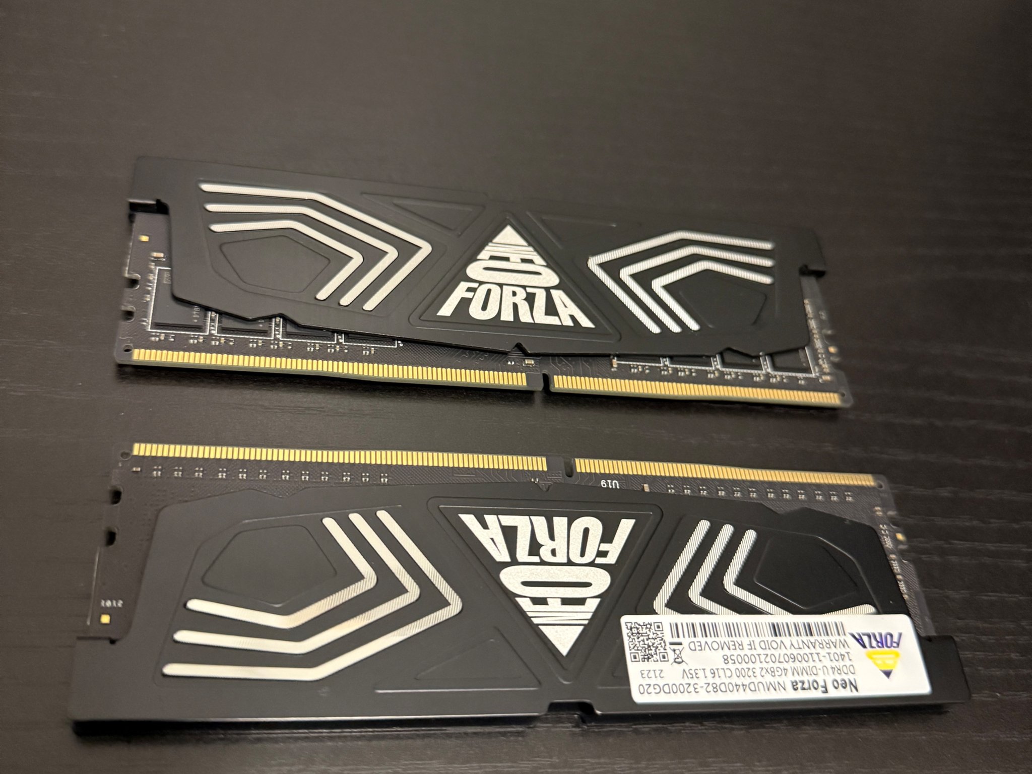 8GB DDR4 3200mhz RAM (4x2)