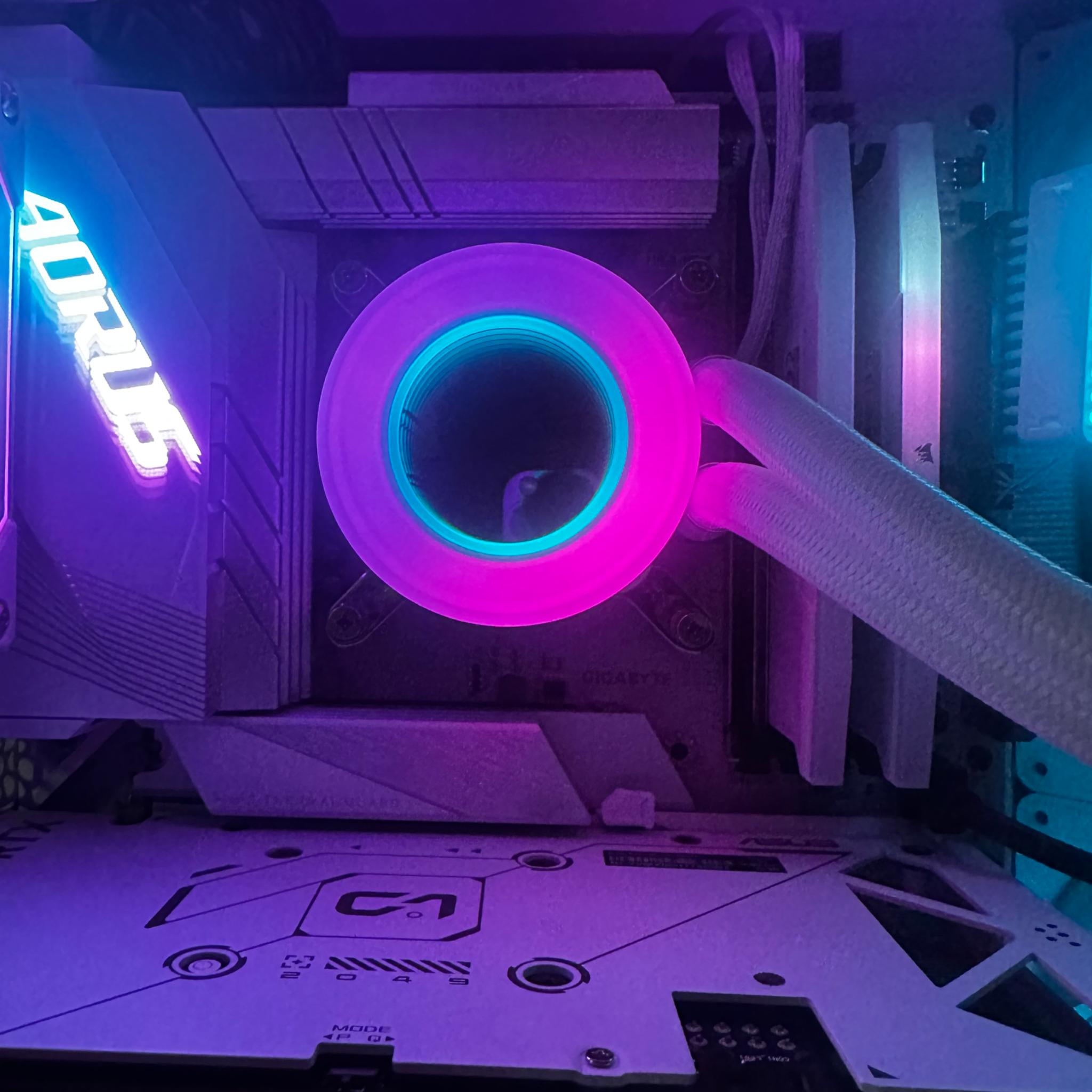ALL WHITE GAMING PC | Intel 14700k | RTX 4060 | 32GB RAM | 2TB